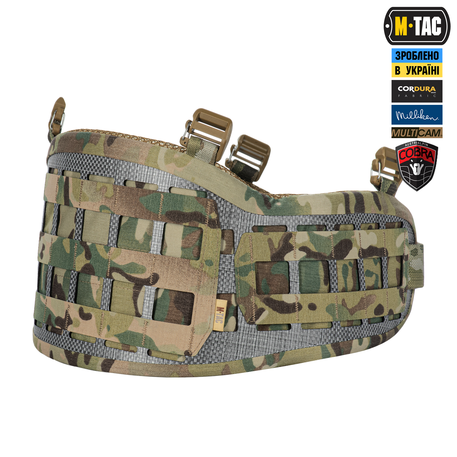 M-Tac пояс тактический War Belt Tiger D-Ring Cobra Multicam — 7