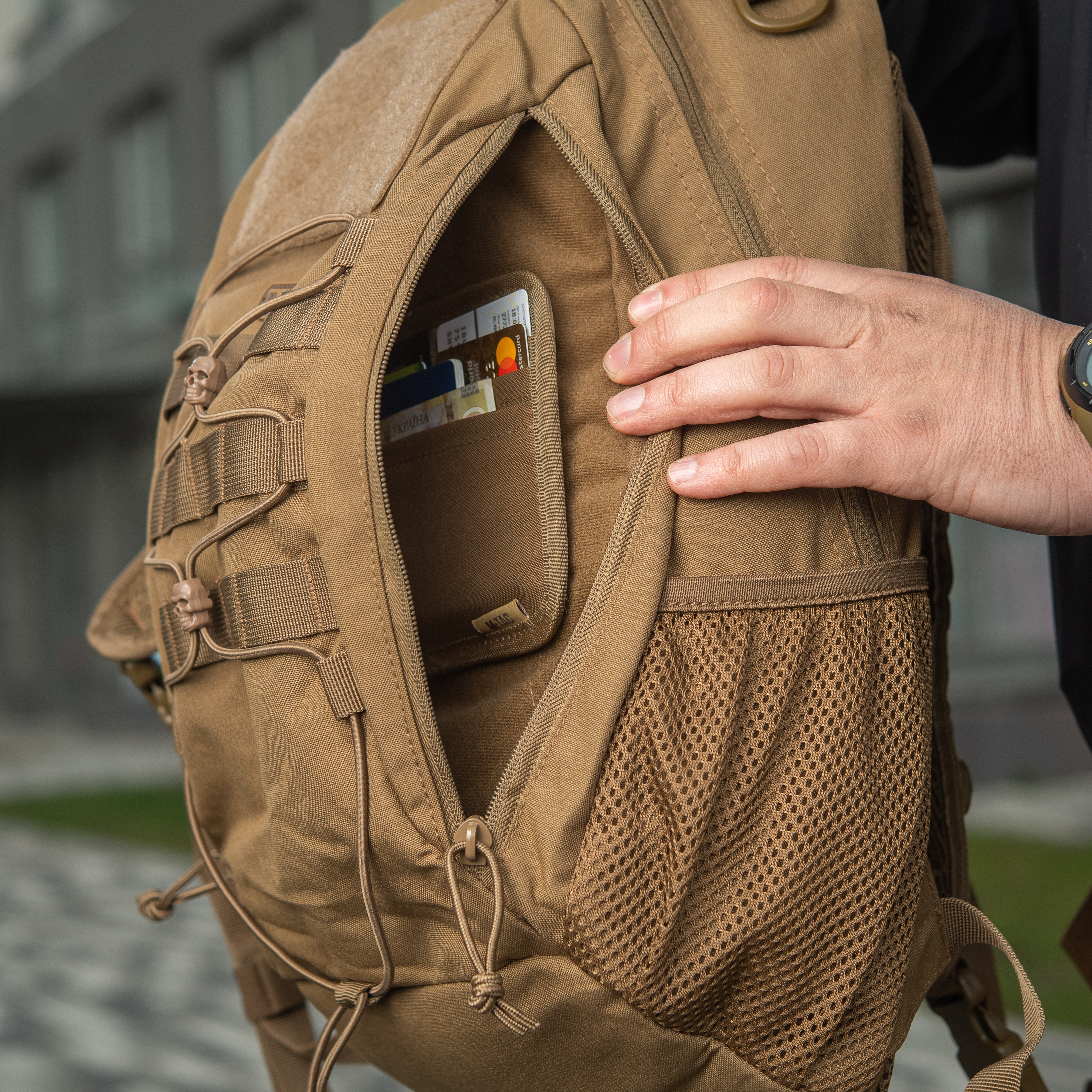 M-Tac рюкзак Urban Line Force Pack Coyote Brown — 15
