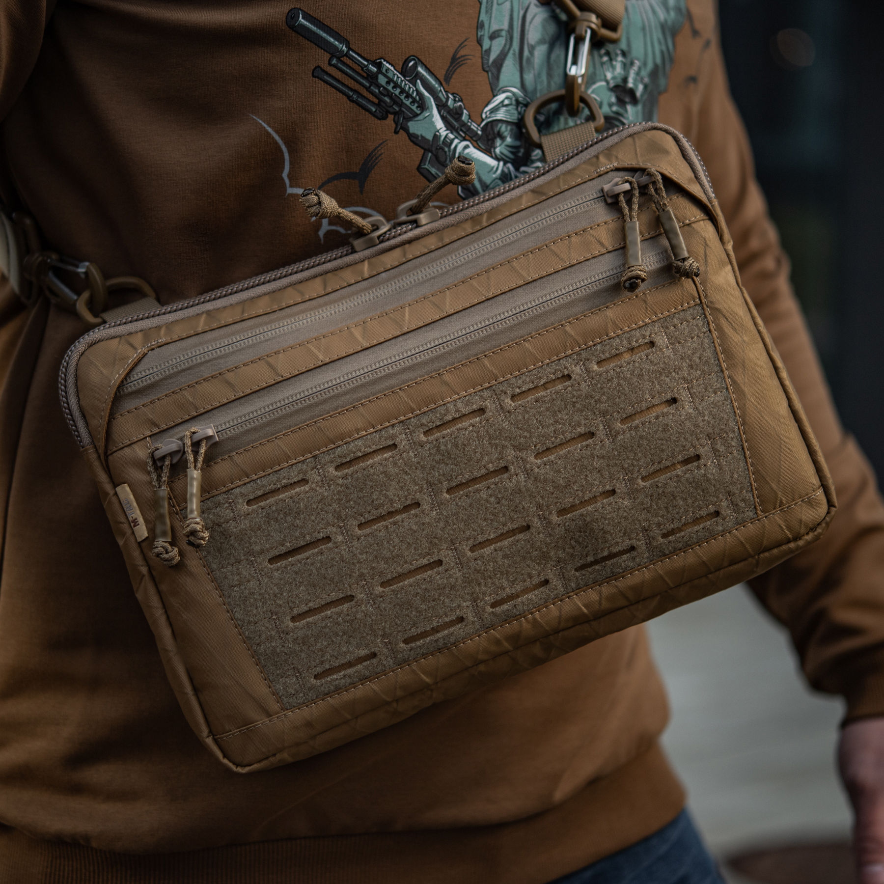 M-Tac сумка Admin Bag Medium X-Pac Elite з липучкою Coyote — 22
