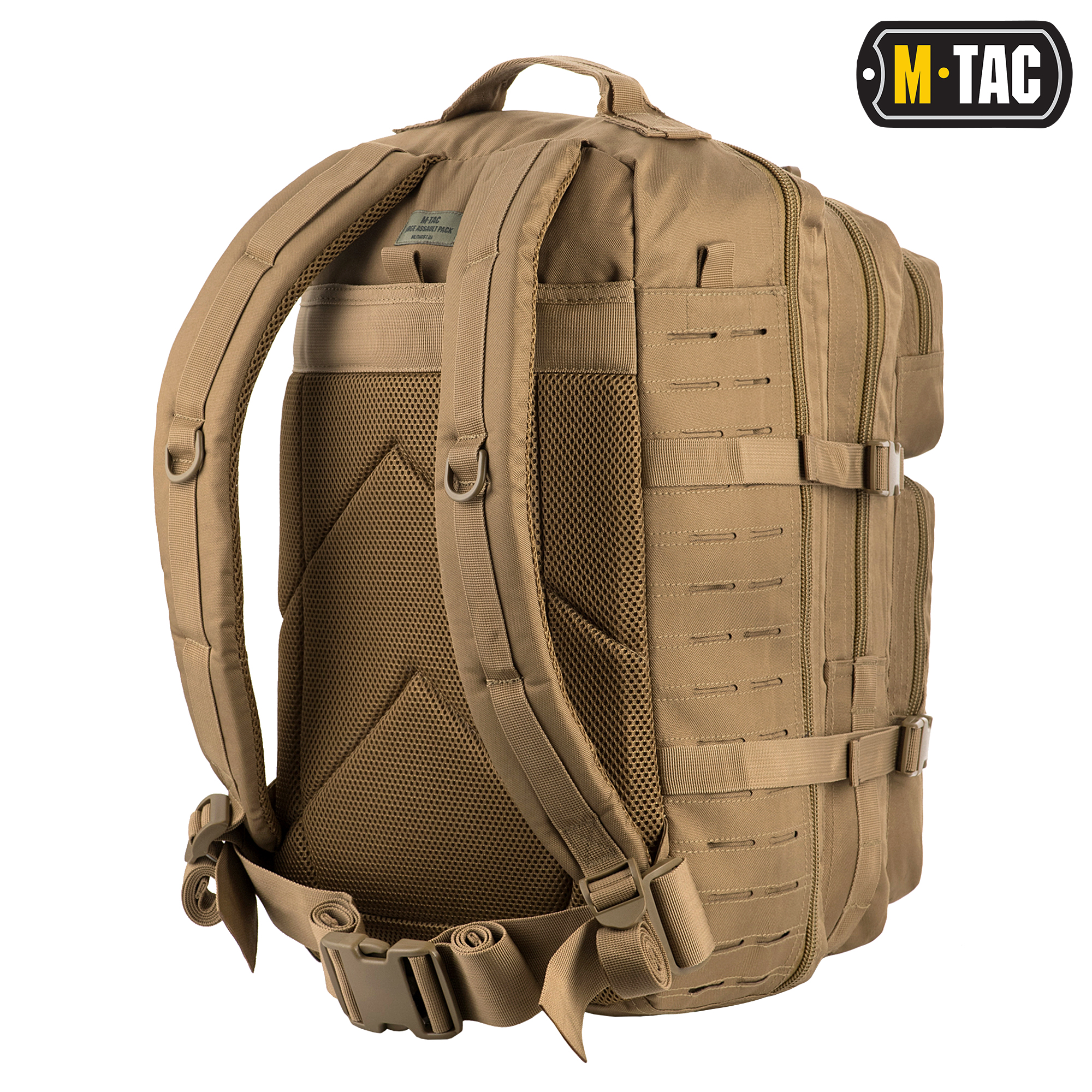 M-Tac рюкзак Large Assault Pack Laser Cut Tan — 3