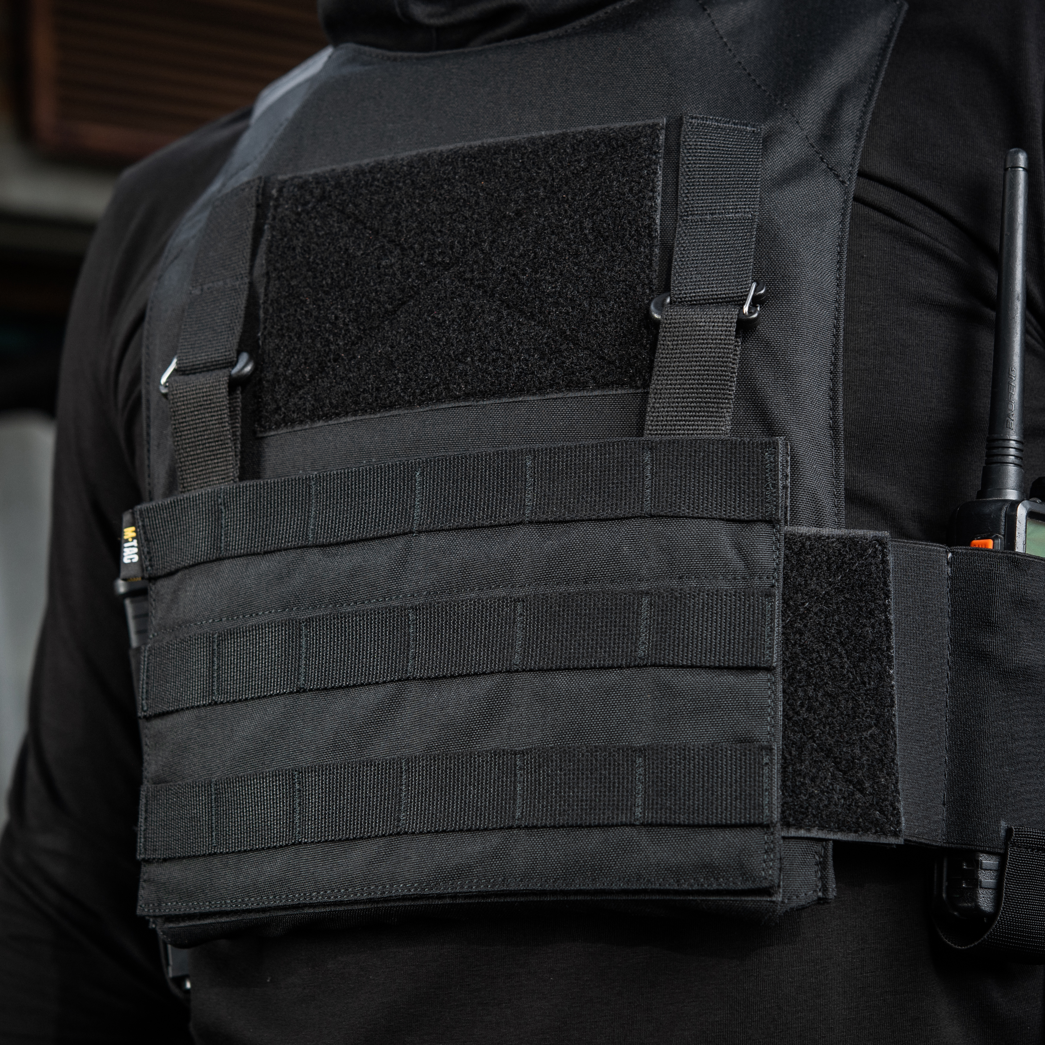 M-Tac передняя панель для плитоноски Cuirass QRS Black — 14