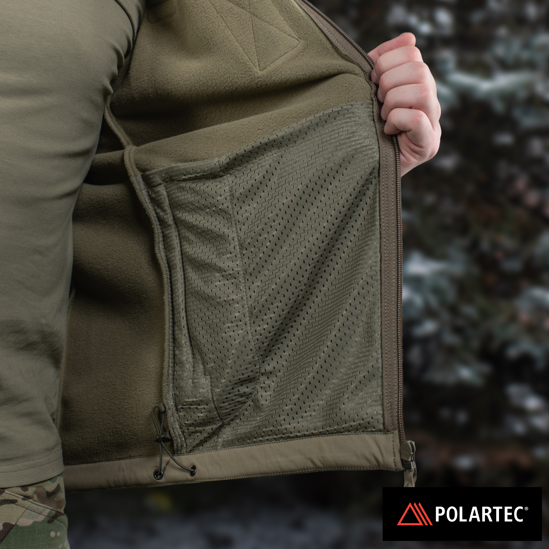M-Tac куртка Combat Fleece Polartec Jacket Tan — 15