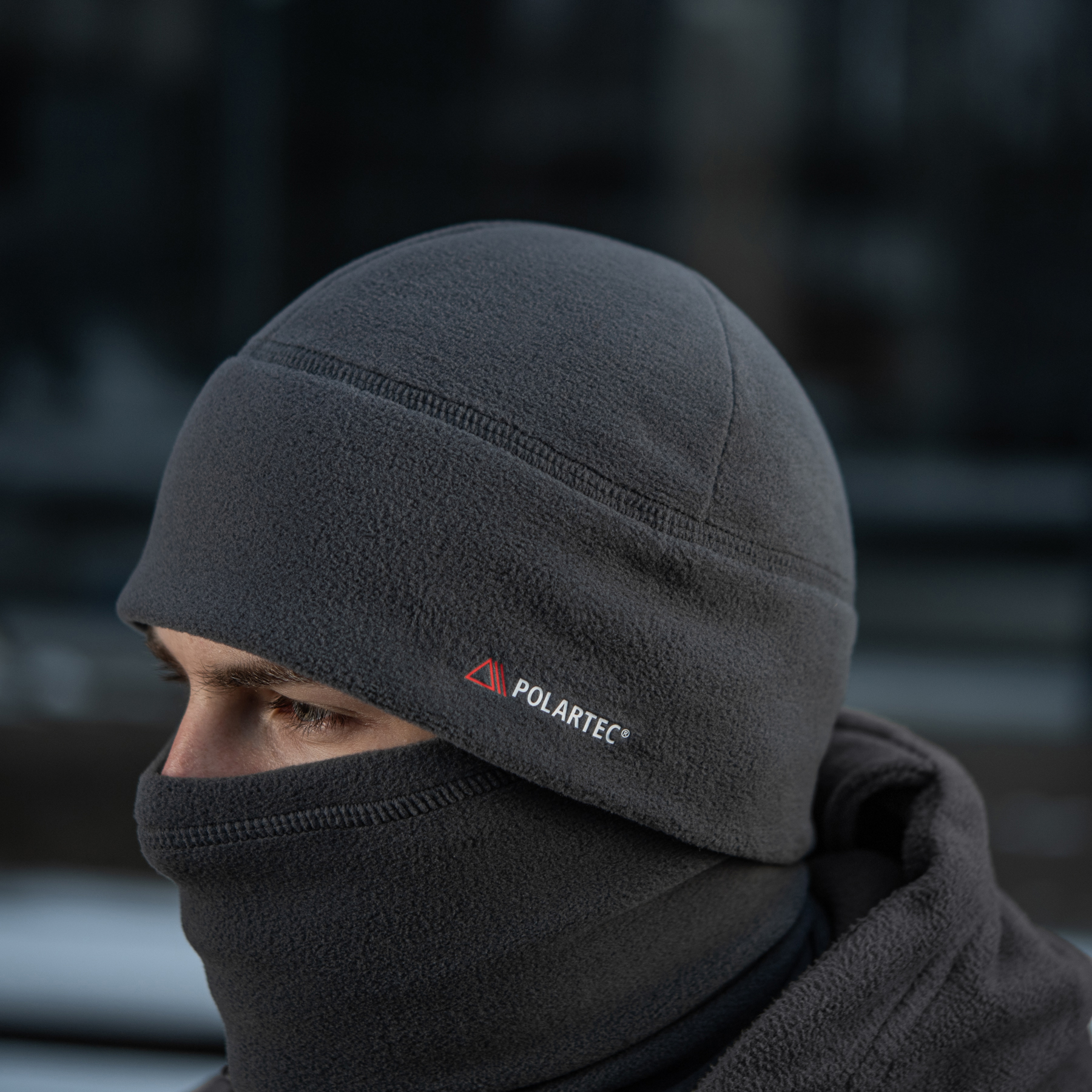 M-Tac шапка Watch Cap флис Light Polartec Dark Grey — 12