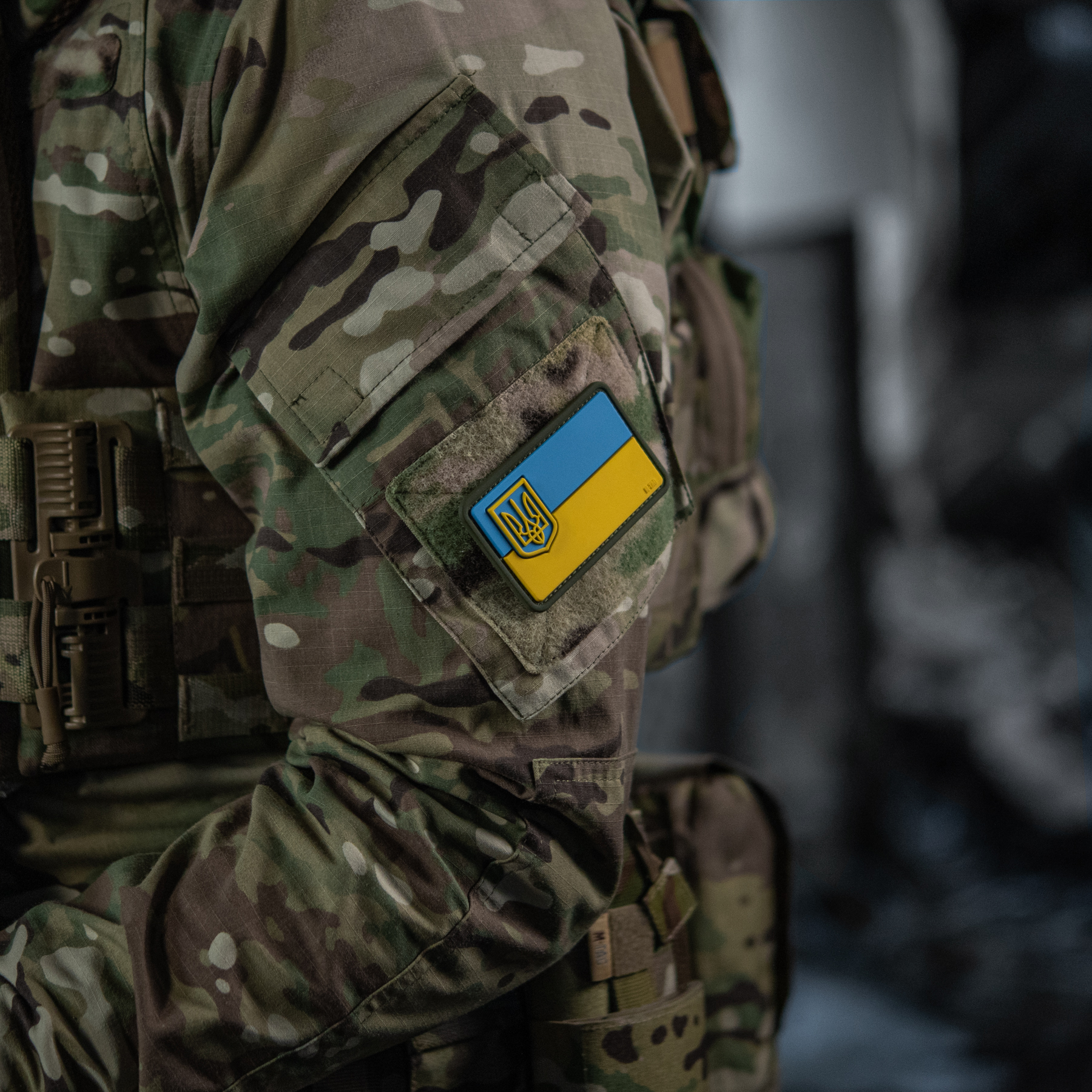 M-Tac нашивка флаг Украины с малым гербом PVC — 15