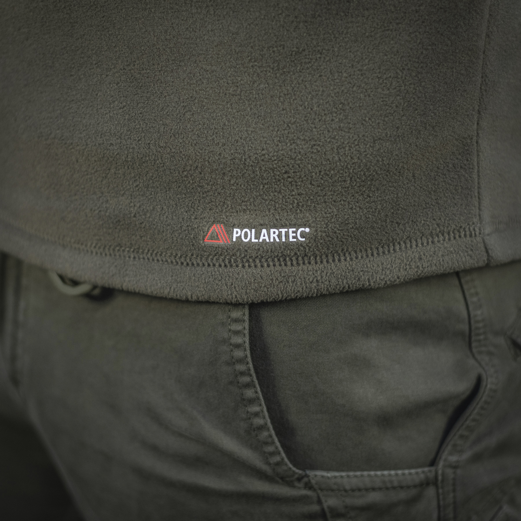 M-Tac кофта Delta Polartec реглан Dark Olive — 15