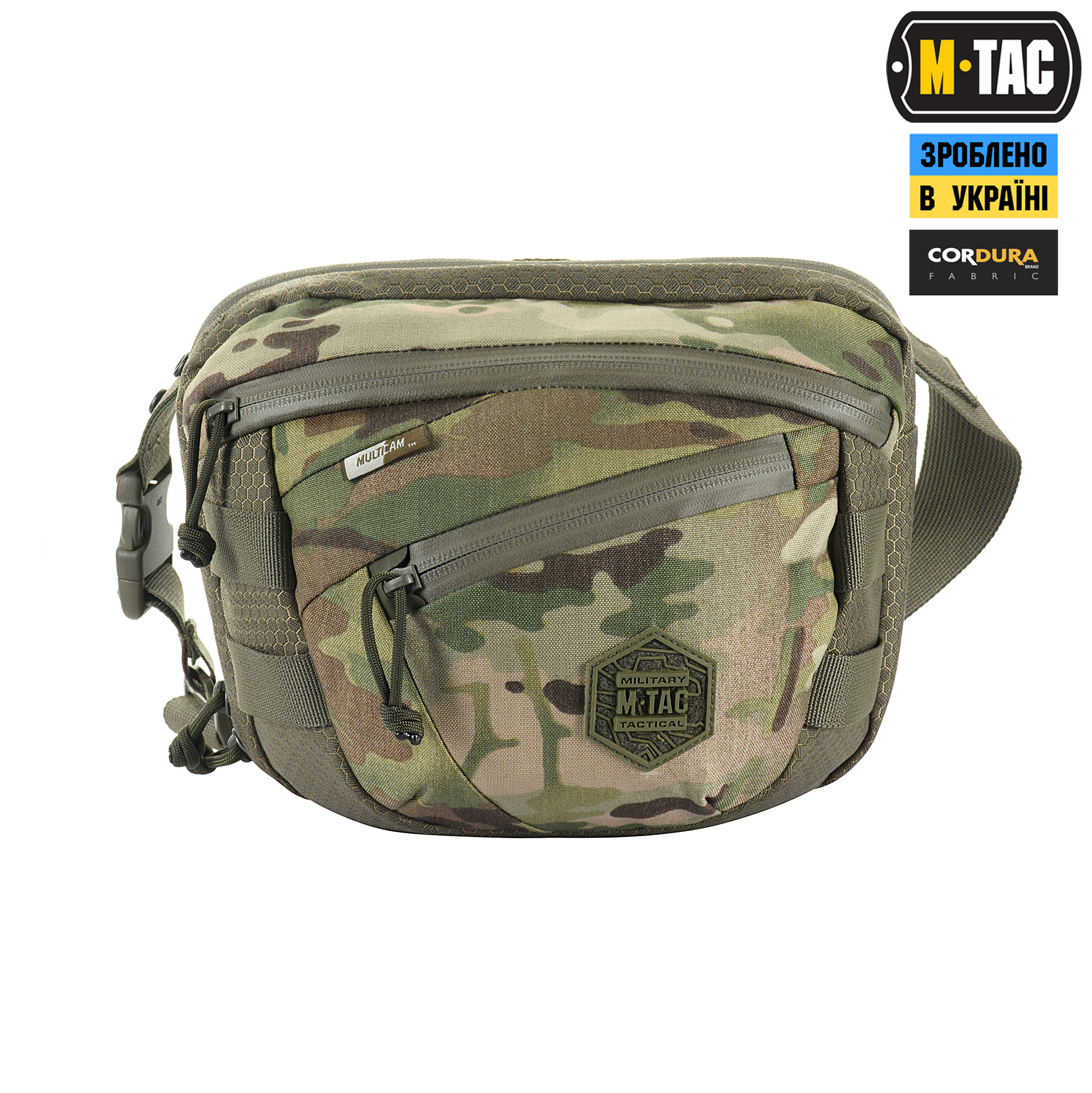 M-Tac сумка Sphaera Hex Hardsling Bag Gen.II Elite Multicam/Ranger Green — 3
