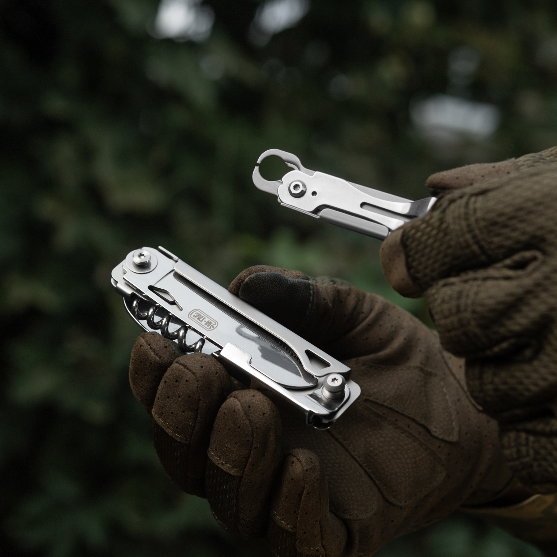 M-Tac столовый набор складной универсальный Steel — 21