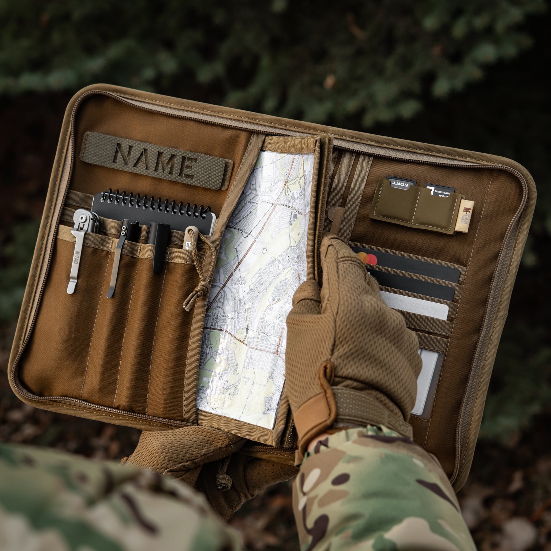 M-Tac планшет-органайзер А5 Elite Coyote — 39