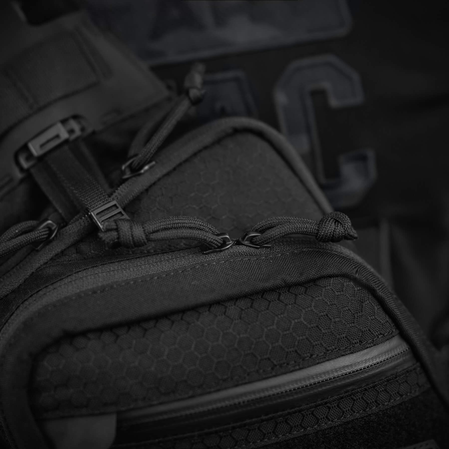 M-Tac сумка Sling Pistol Bag Hex с липучкой Black — 20