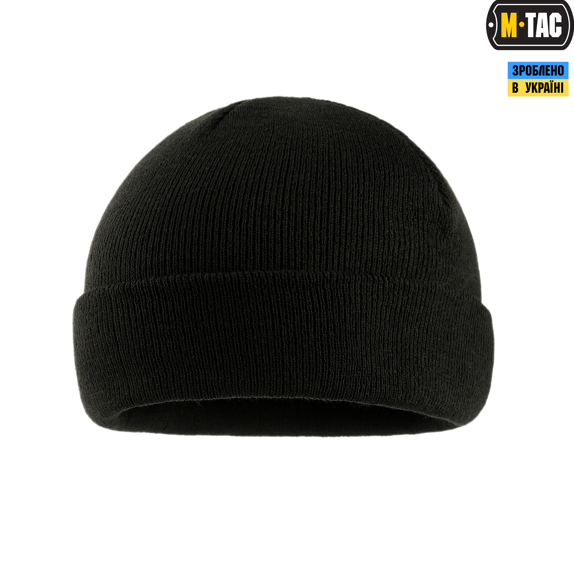 M-Tac шапка тонкая вязка 100% акрил Black — 5