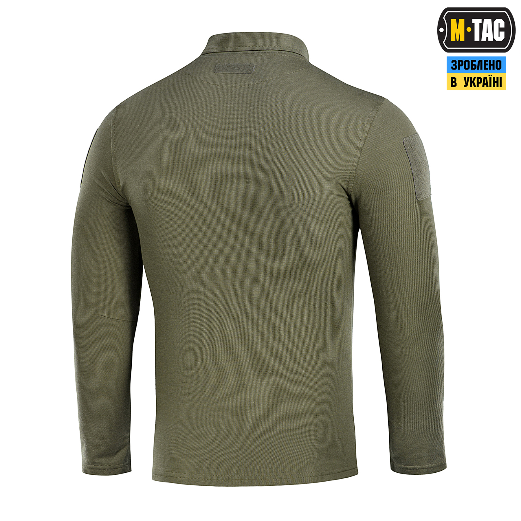 M-Tac поло тактическое длинный рукав 65/35 Army Olive — 5