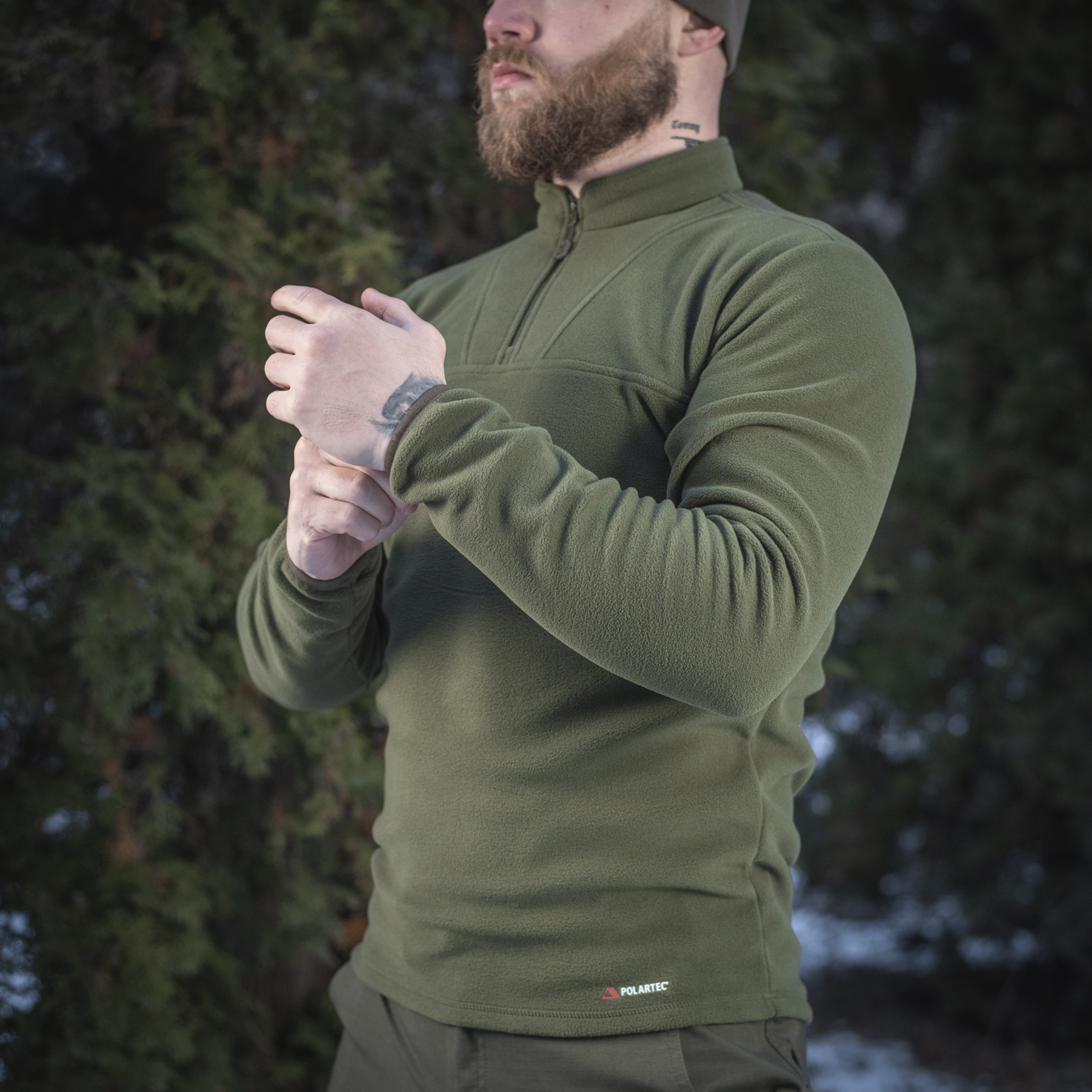 M-Tac кофта Delta Polartec Army Olive — 18