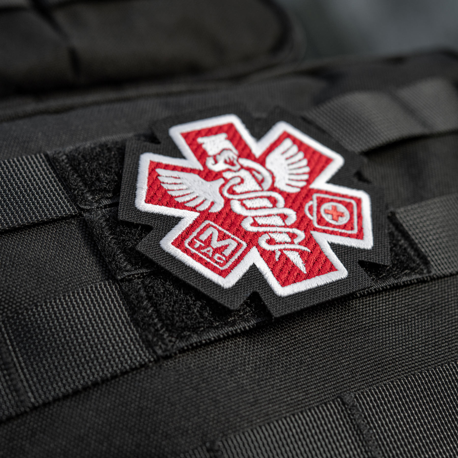 M-Tac нашивка Paramedic (вышивка) Black — 8