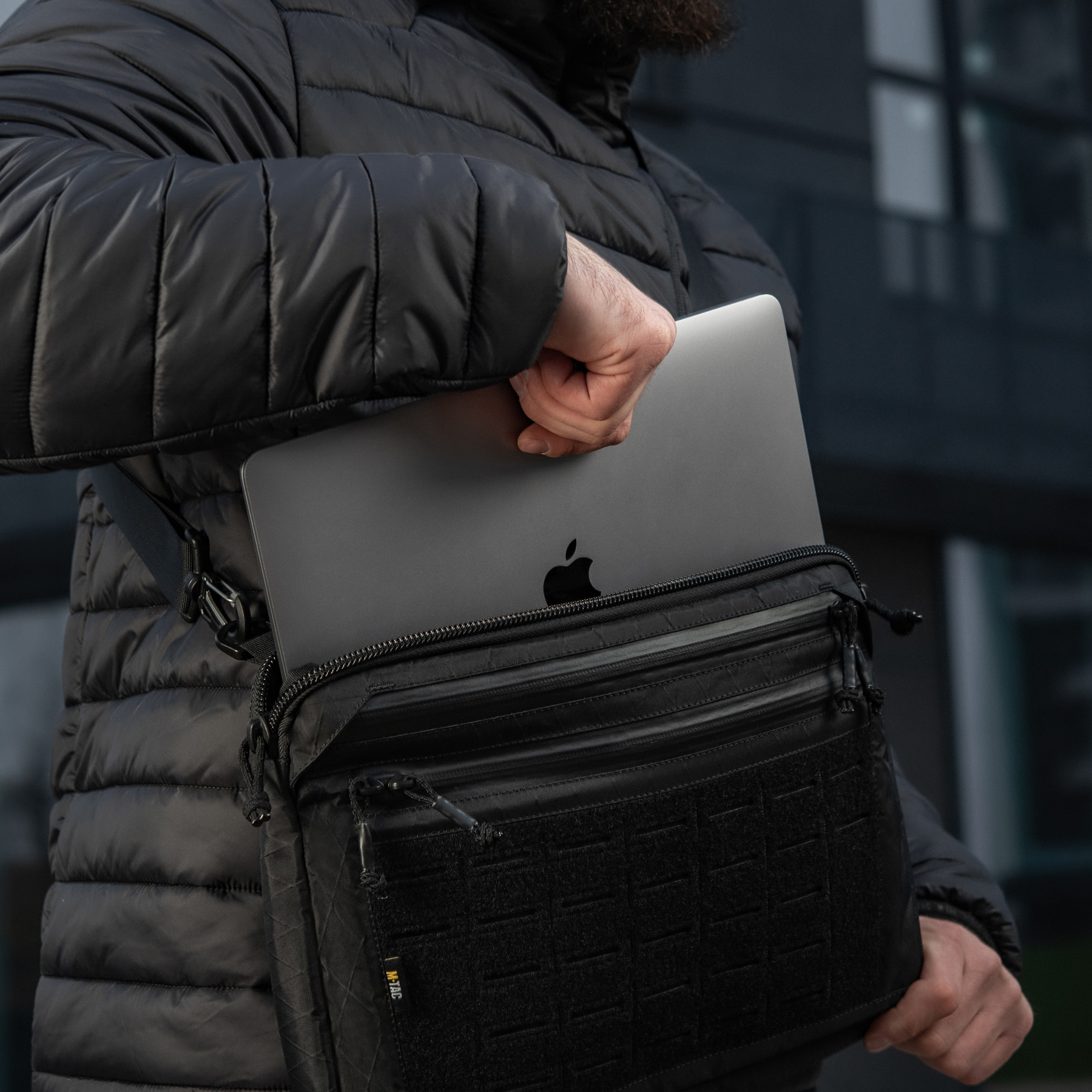 M-Tac сумка Admin Bag Large X-Pac Elite з липучкою Black — 29