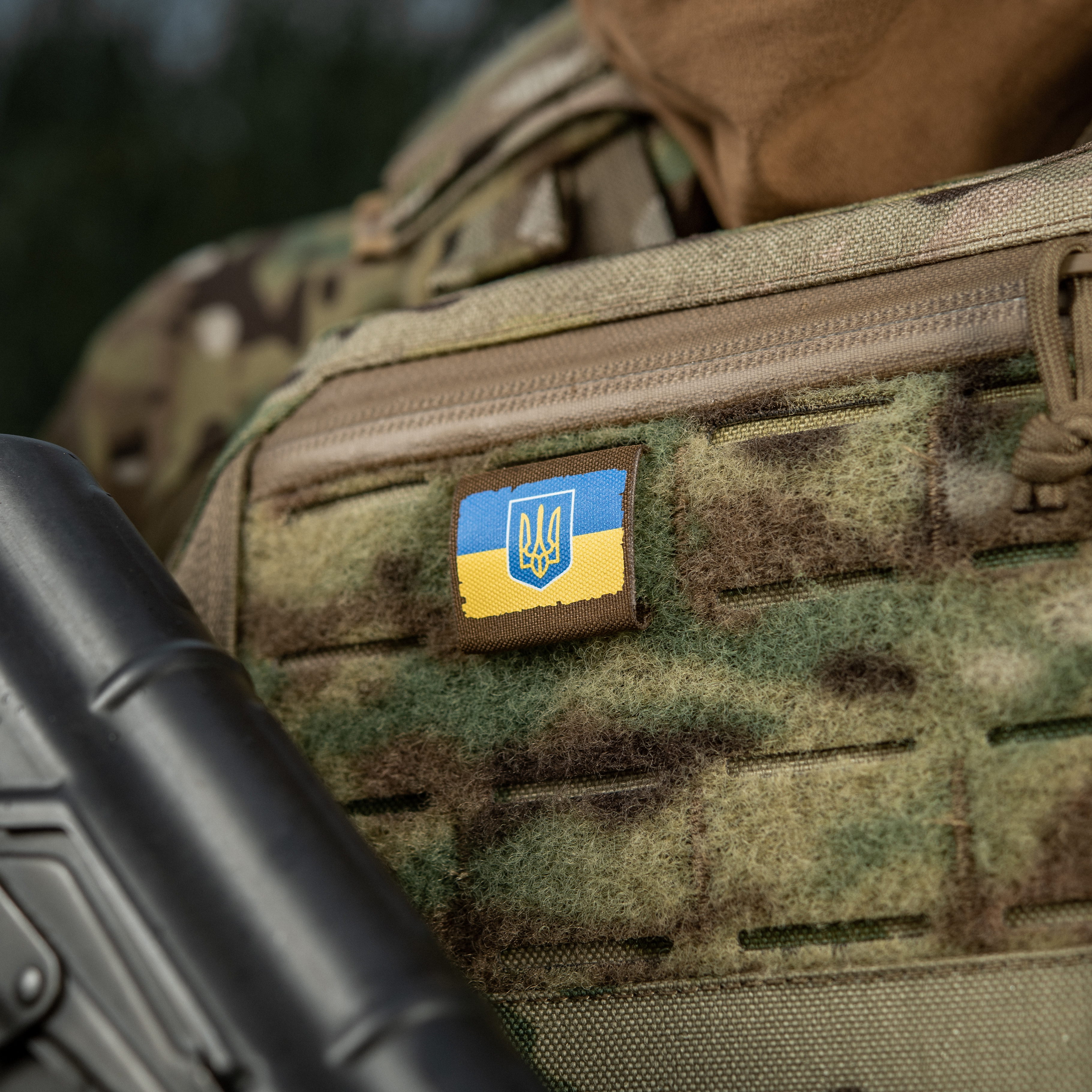 M-Tac MOLLE Patch Прапор України з гербом Full Color/Coyote — 14