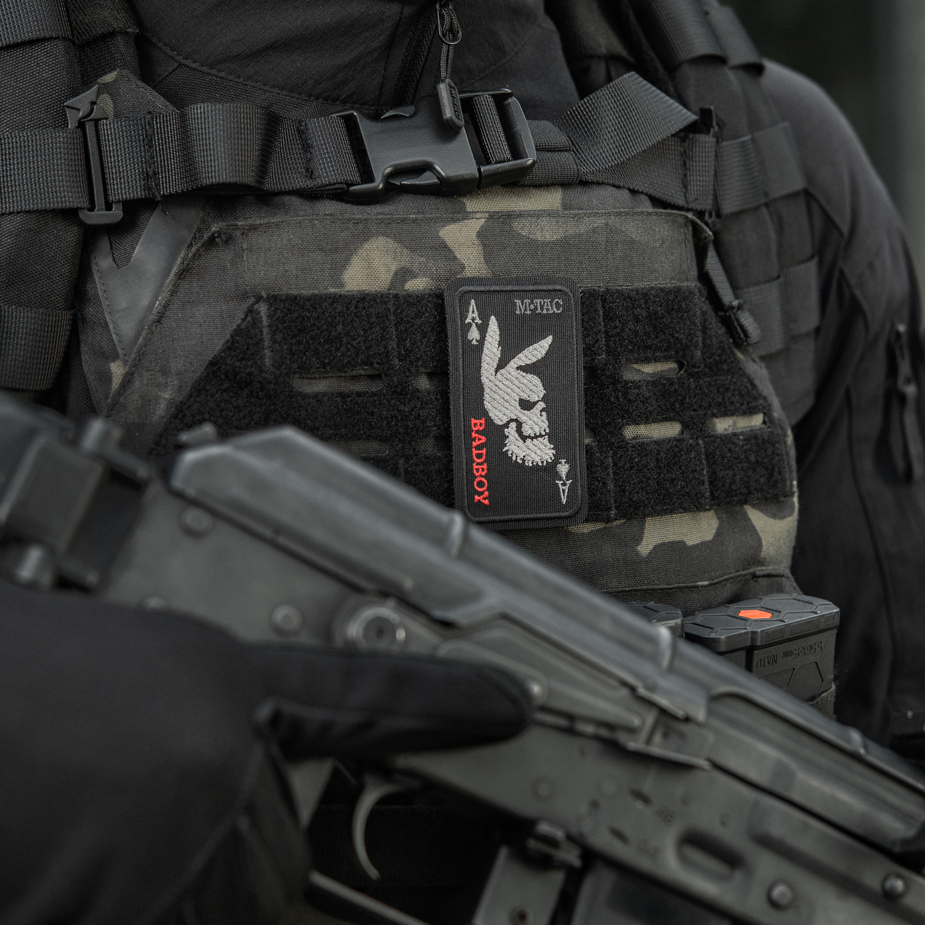 M-Tac нашивка Bad Boy (вишивка) Black — 11