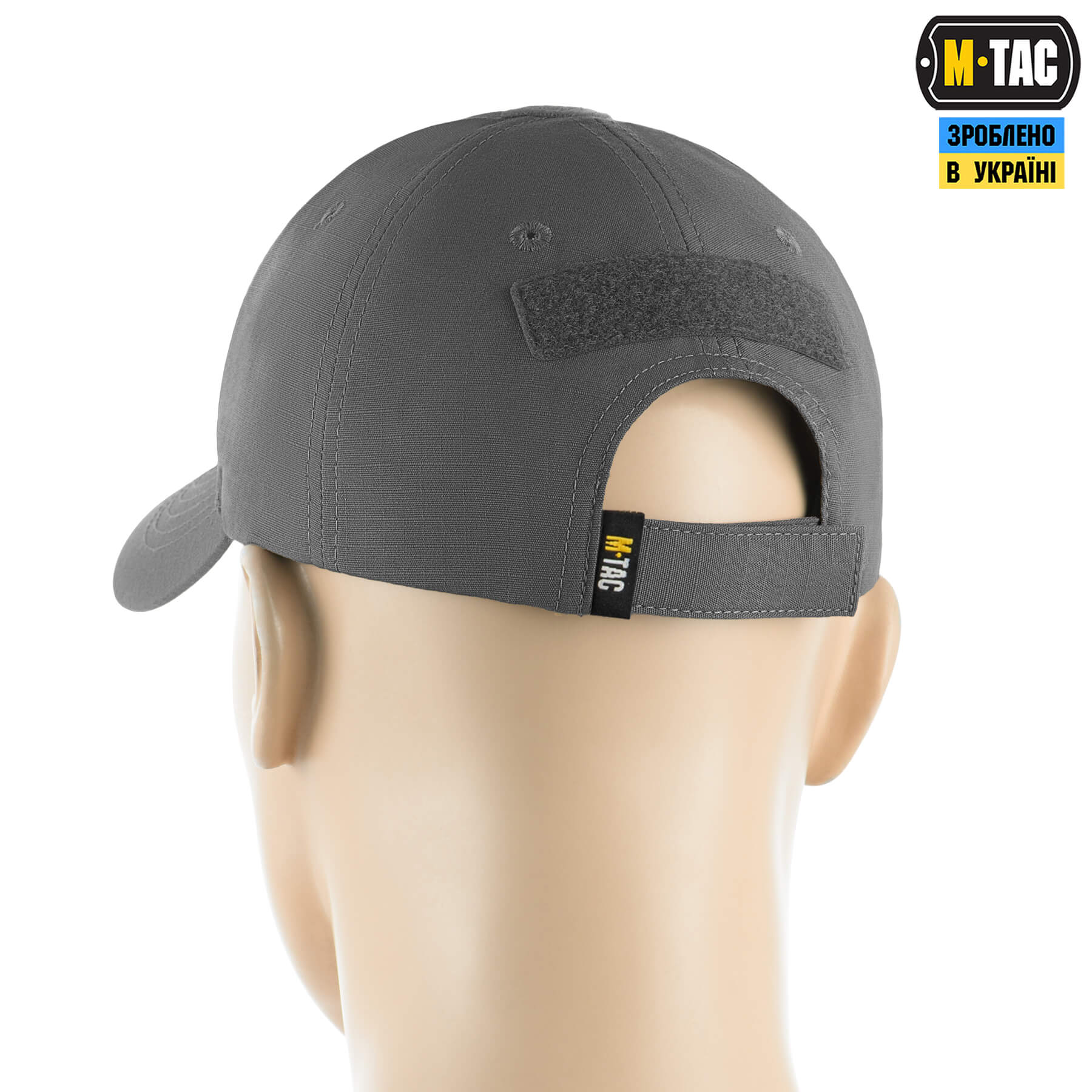 M-Tac бейсболка тактическая Elite Flex рип-стоп Wolf Grey — 4