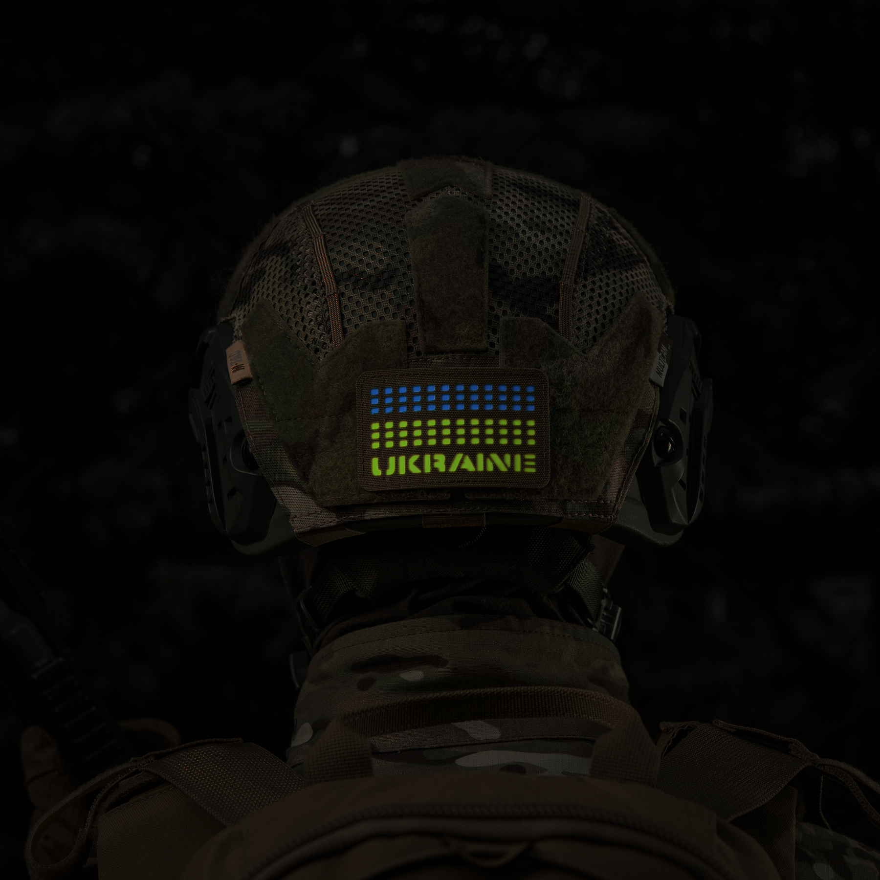 M-Tac нашивка Ukraine Laser Cut Coyote/Yellow/Blue/GID — 16