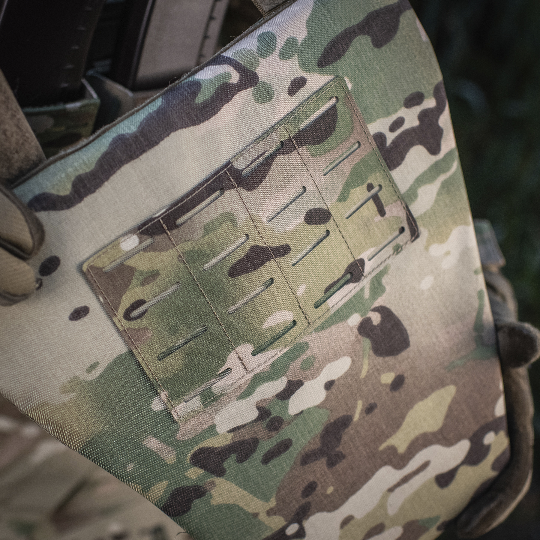 M-Tac фартук противоосколочный с баллистическим пакетом 1 класс (FMS) Laser Cut Multicam — 12