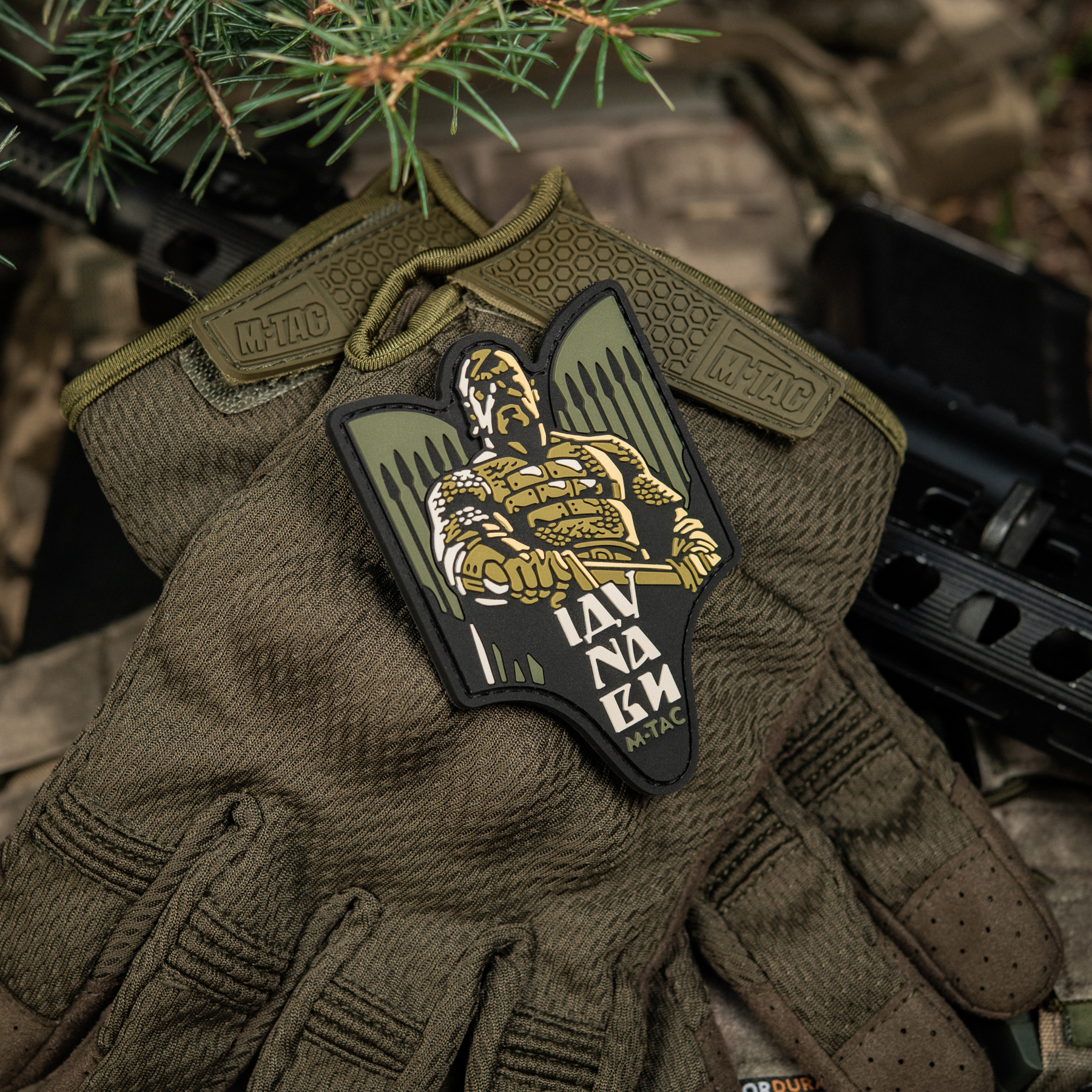 M-Tac нашивка Святослав PVC olive — 16