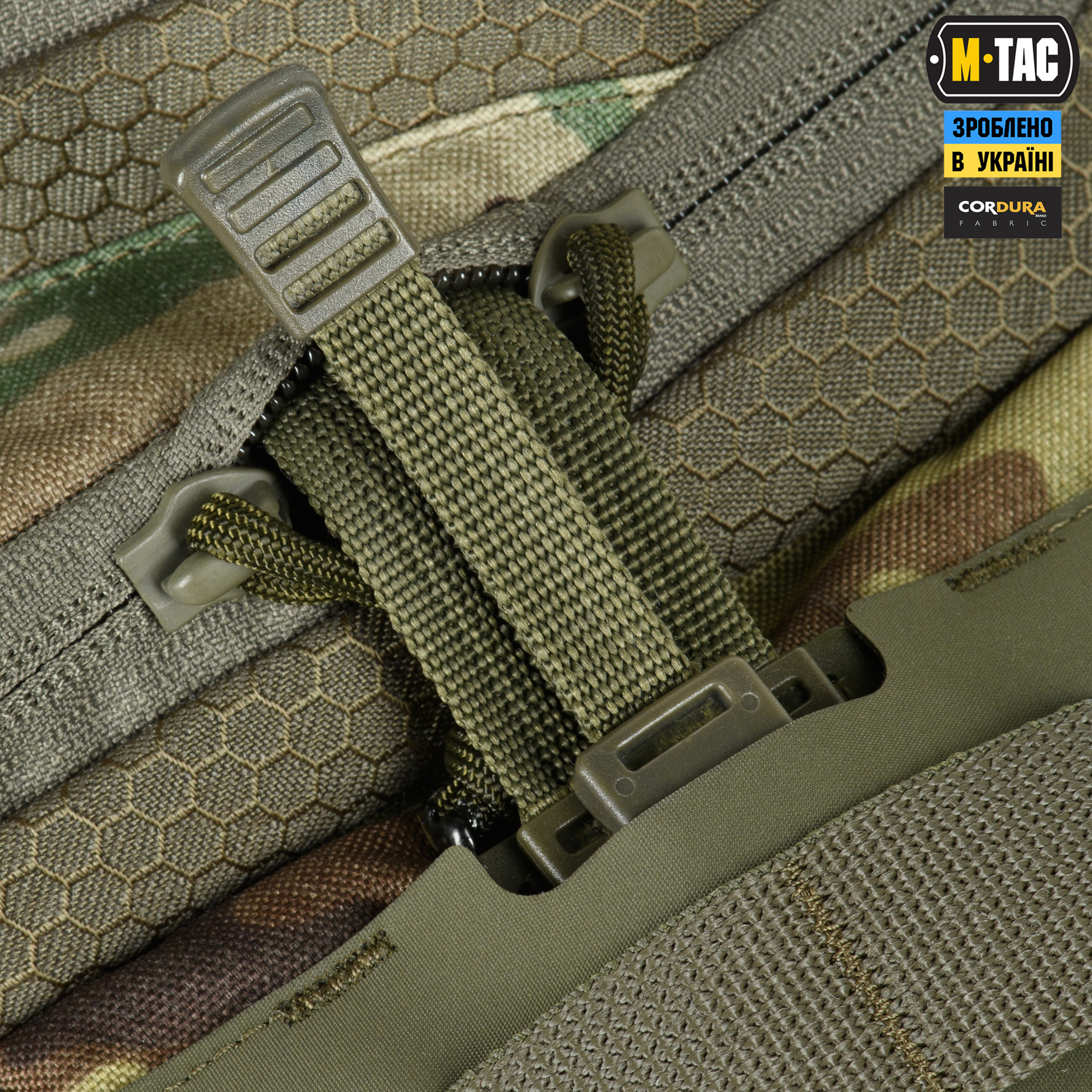 M-Tac сумка Sling Pistol Bag Elite Hex с липучкой Multicam/Ranger Green — 6