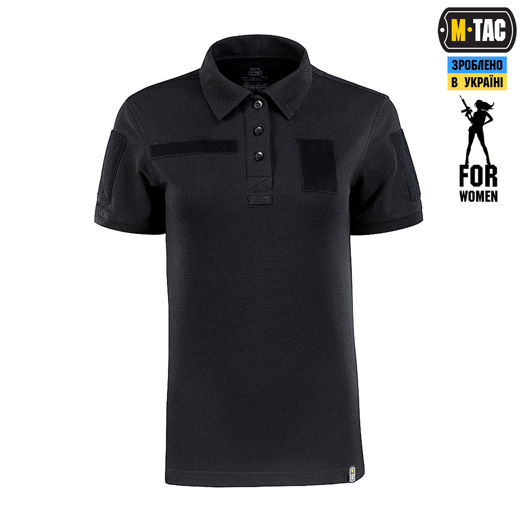 M-Tac поло тактическое 65/35 Lady Black — 3