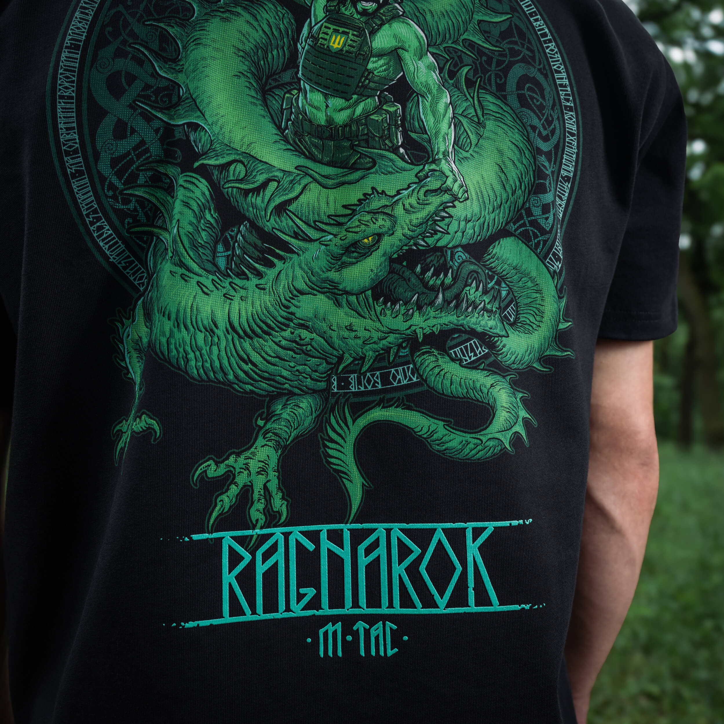 M-Tac футболка Ragnarok Night Vision Cotton Hard Black — 25