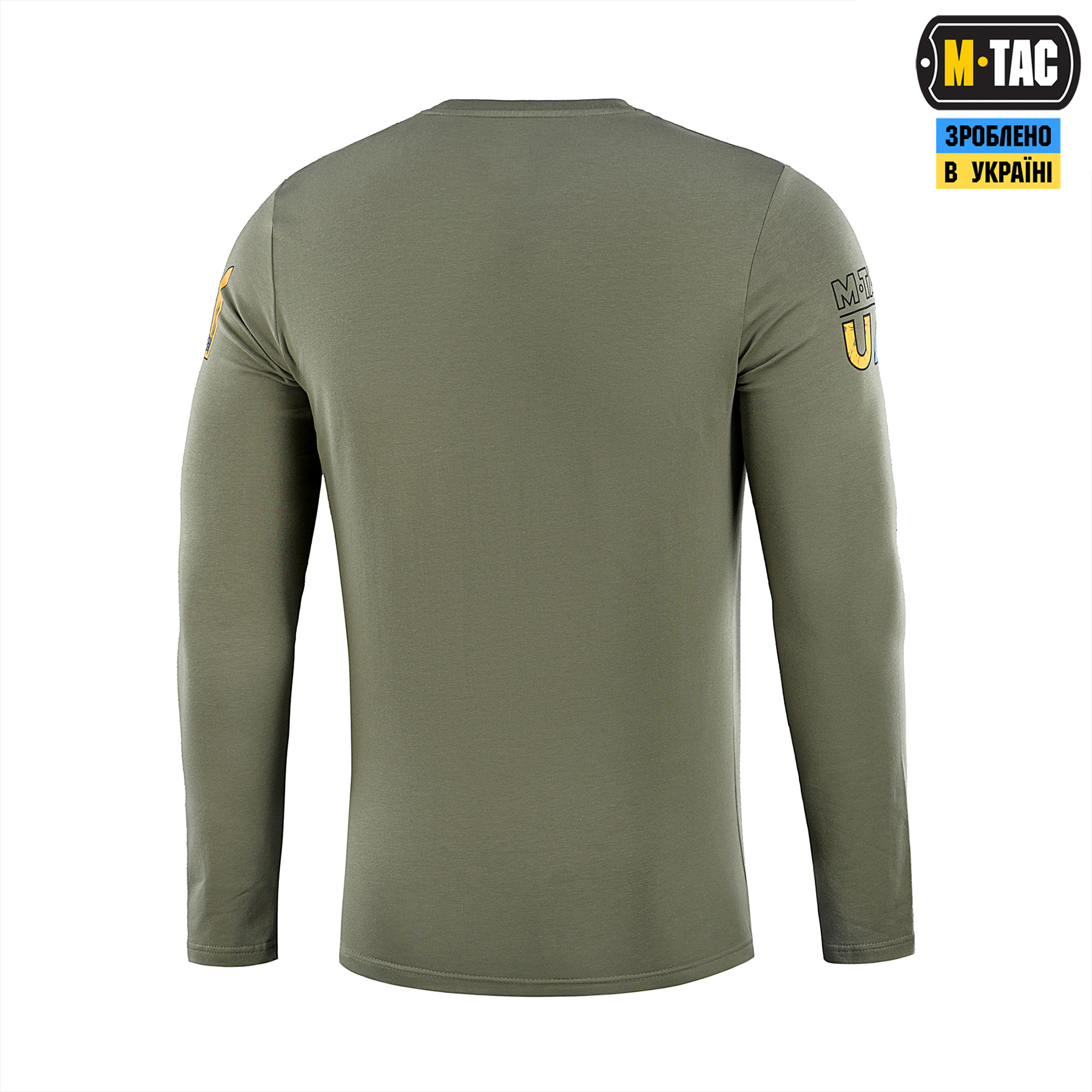M-Tac футболка UA Side длинный рукав Light Olive — 5