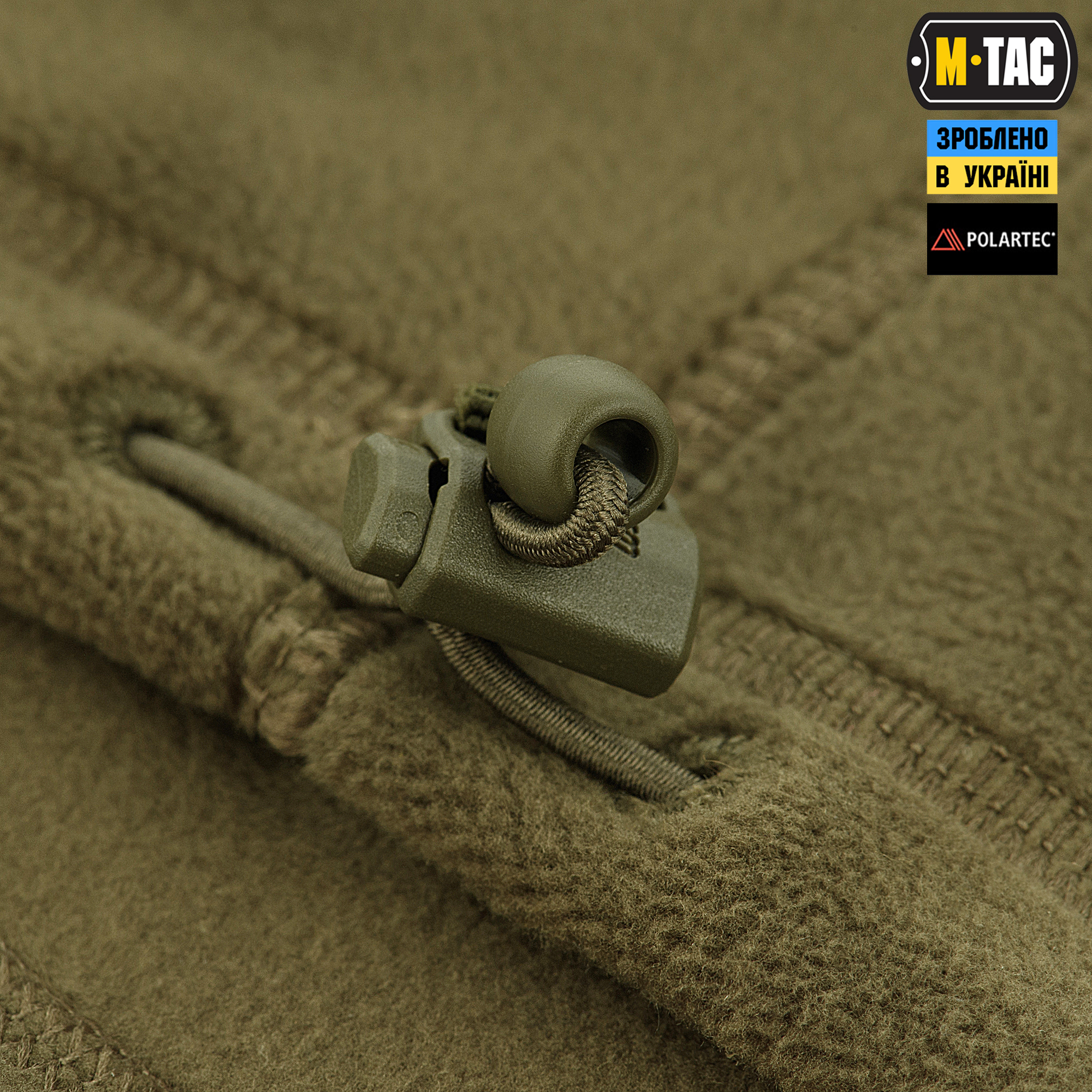 M-Tac шарф-труба анатомический с затяжкой Polartec Dark Olive — 7