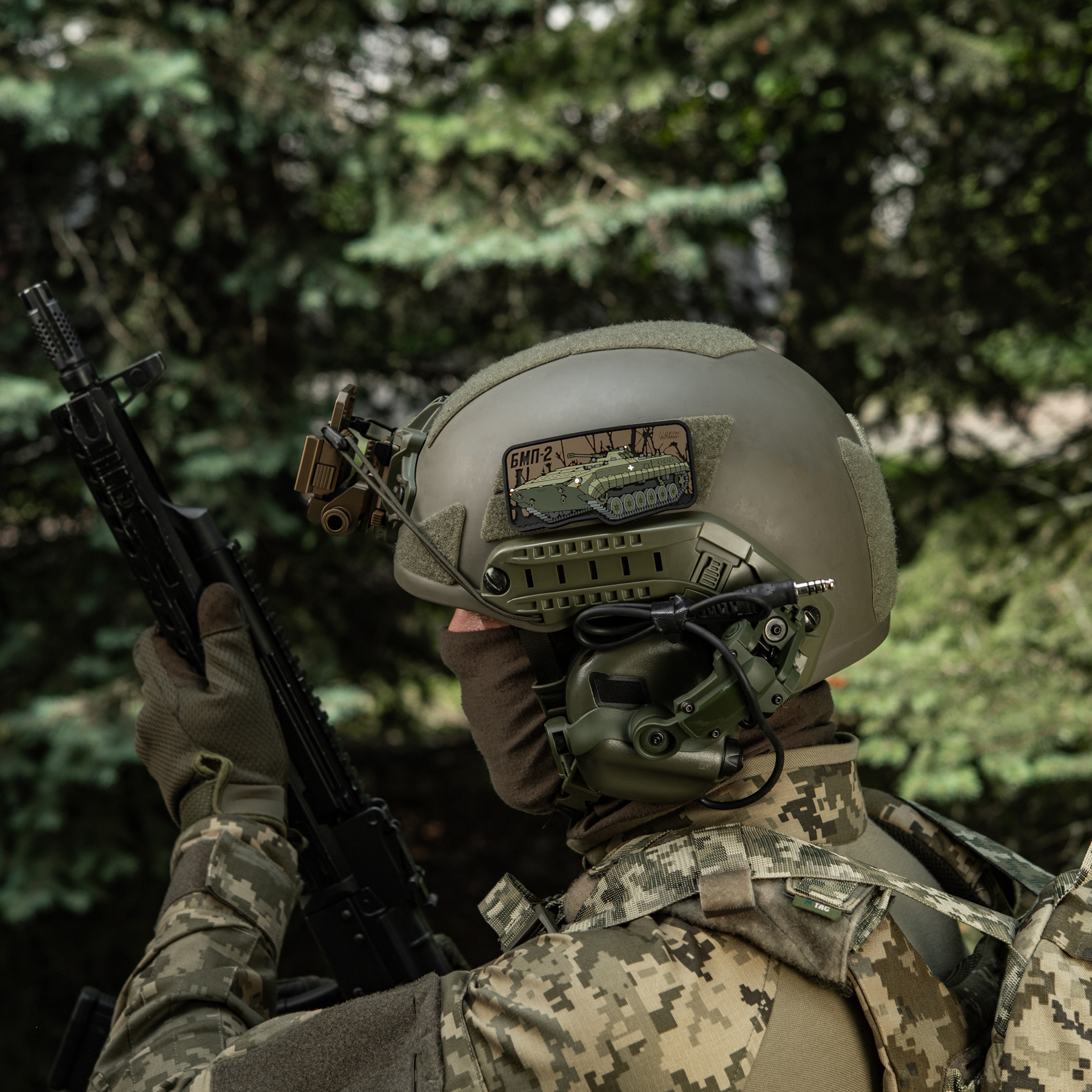M-Tac нашивка БМП-2 (PVC) — 15