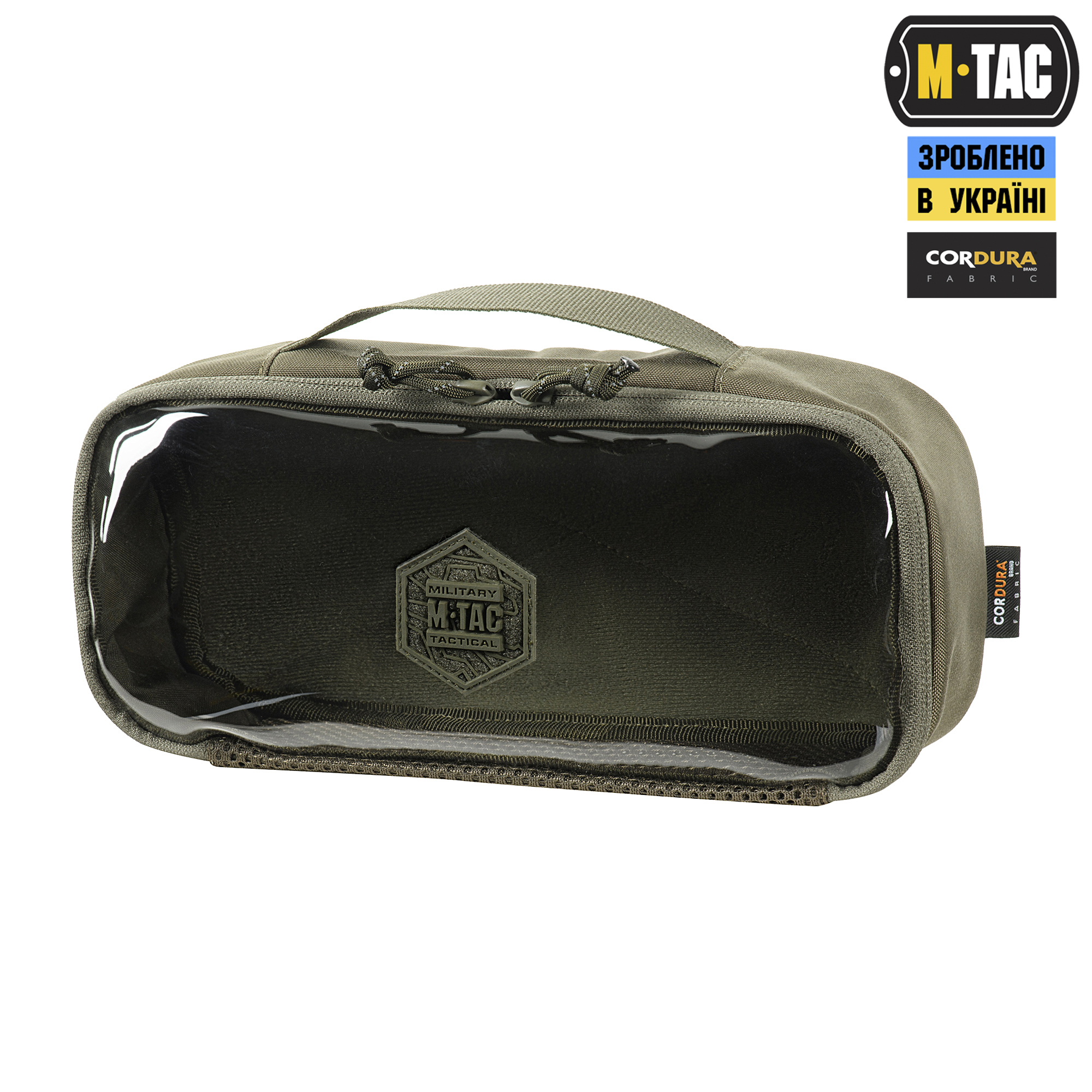 Органайзер M-Tac утилітарний прозорий Elite Medium Gen.II Ranger Green (10147823-M) Зелений