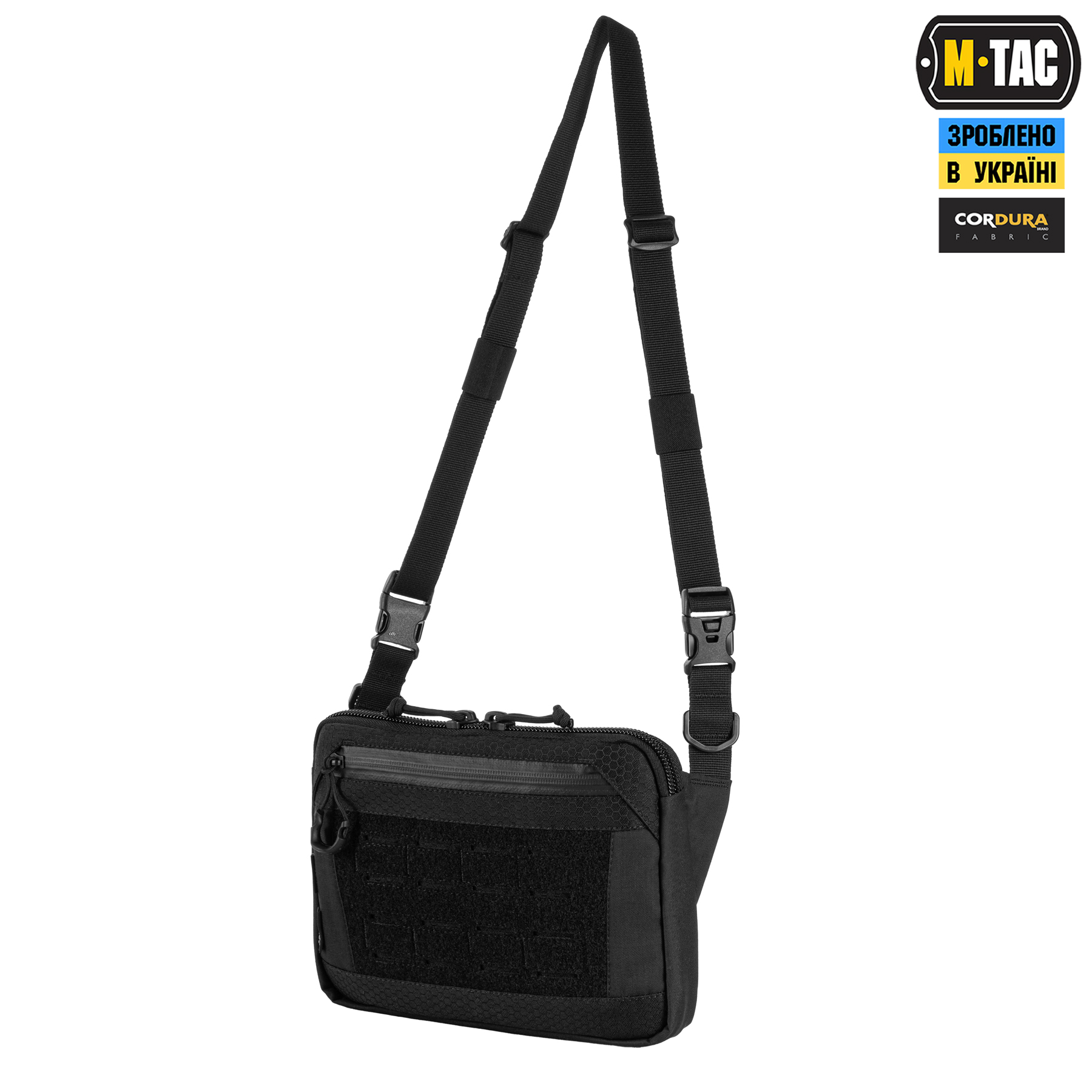 M-Tac сумка Admin Bag Elite с липучкой Black — 6