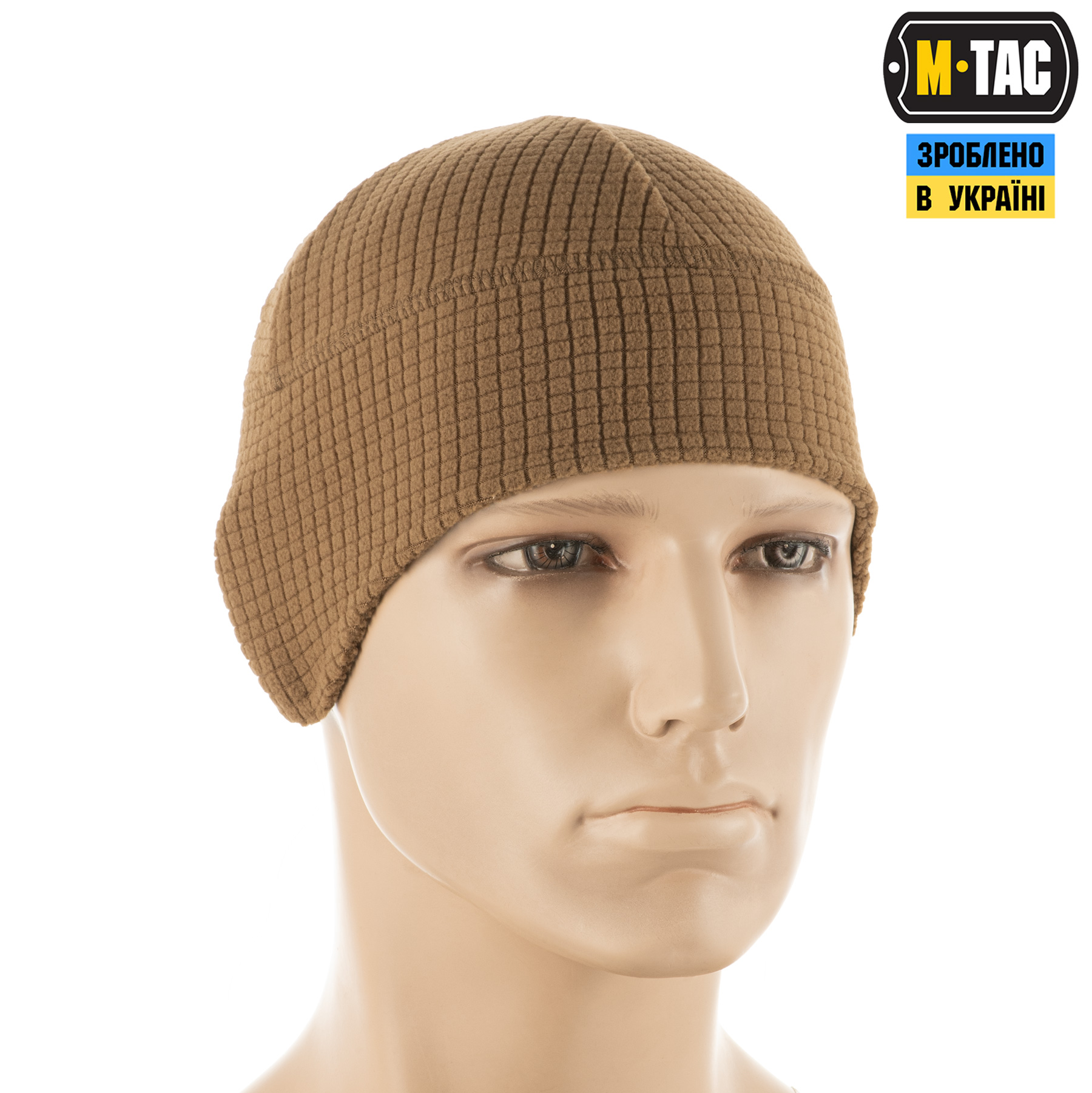 M-Tac шапка-подшлемник Gen.II флис рип-стоп Coyote Brown — 4