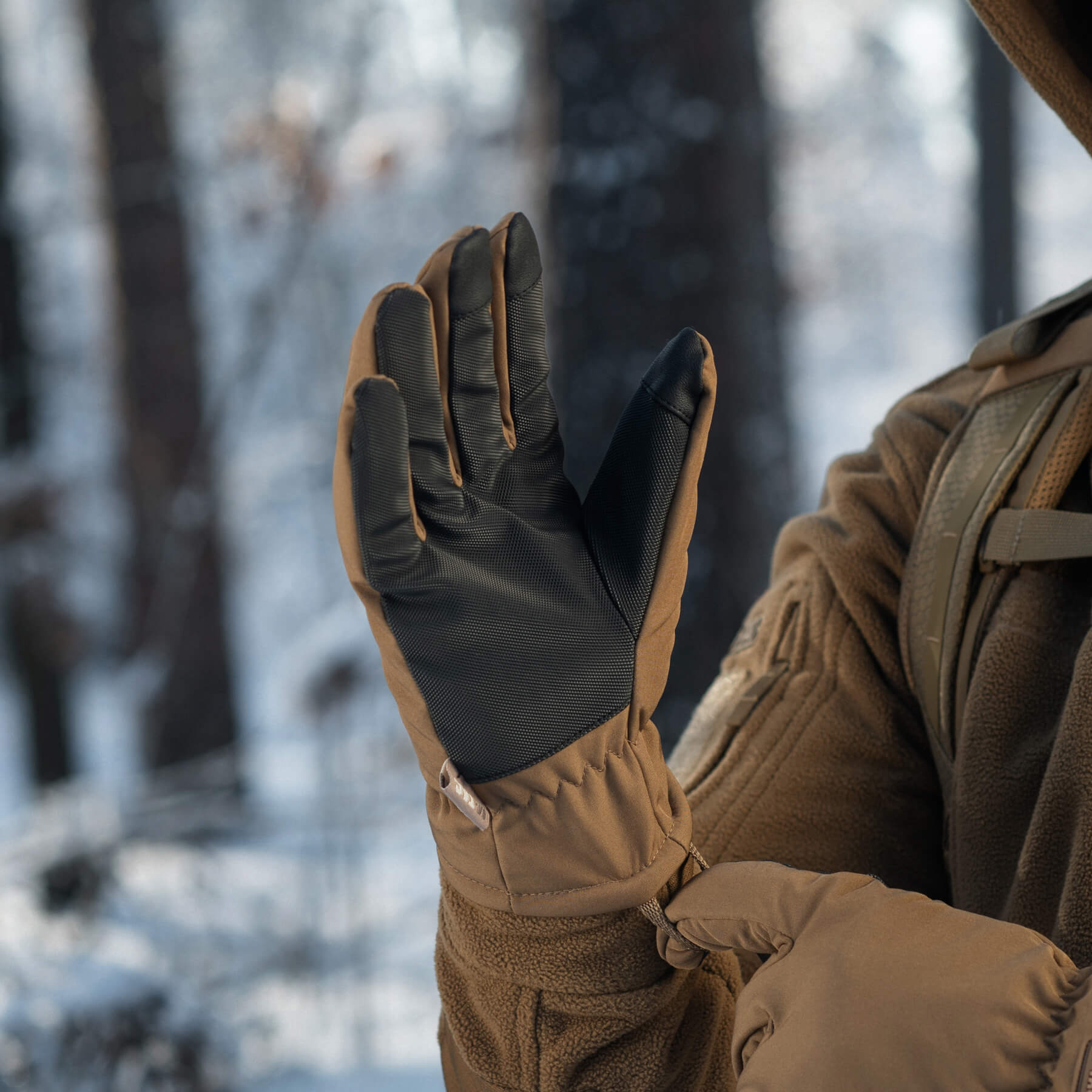 M-Tac перчатки Soft Shell Thinsulate Coyote Brown — 12