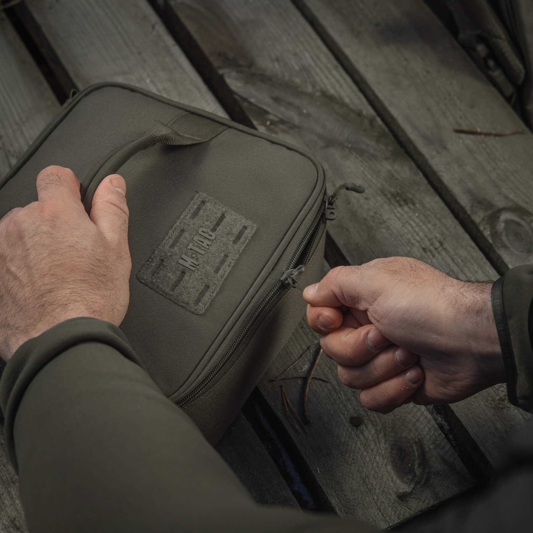 M-Tac органайзер утилитарный Hardshell Utility box L Olive — 18