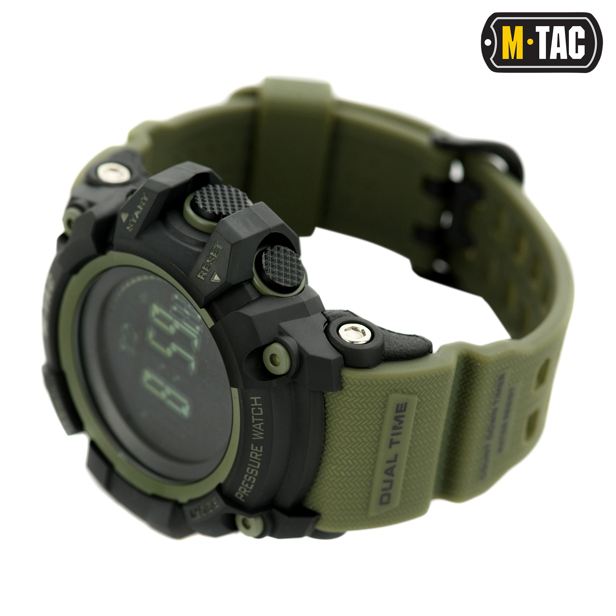 M-Tac часы тактические Adventure Black/Olive — 4