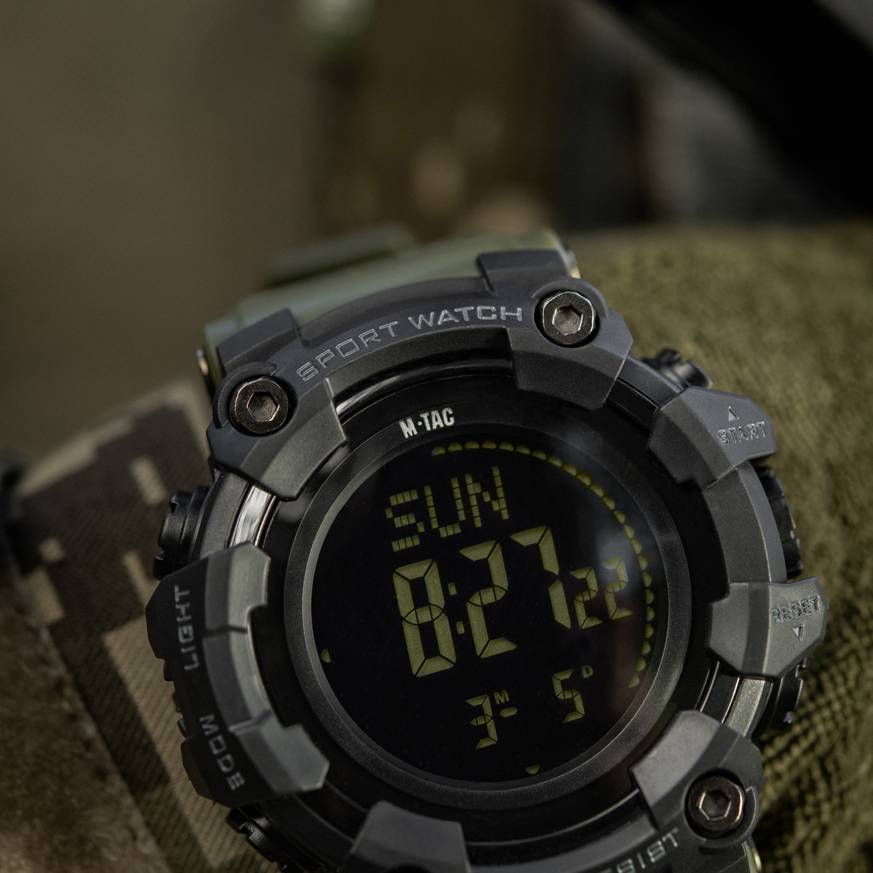 M-Tac часы тактические 2037 Army Green — 13