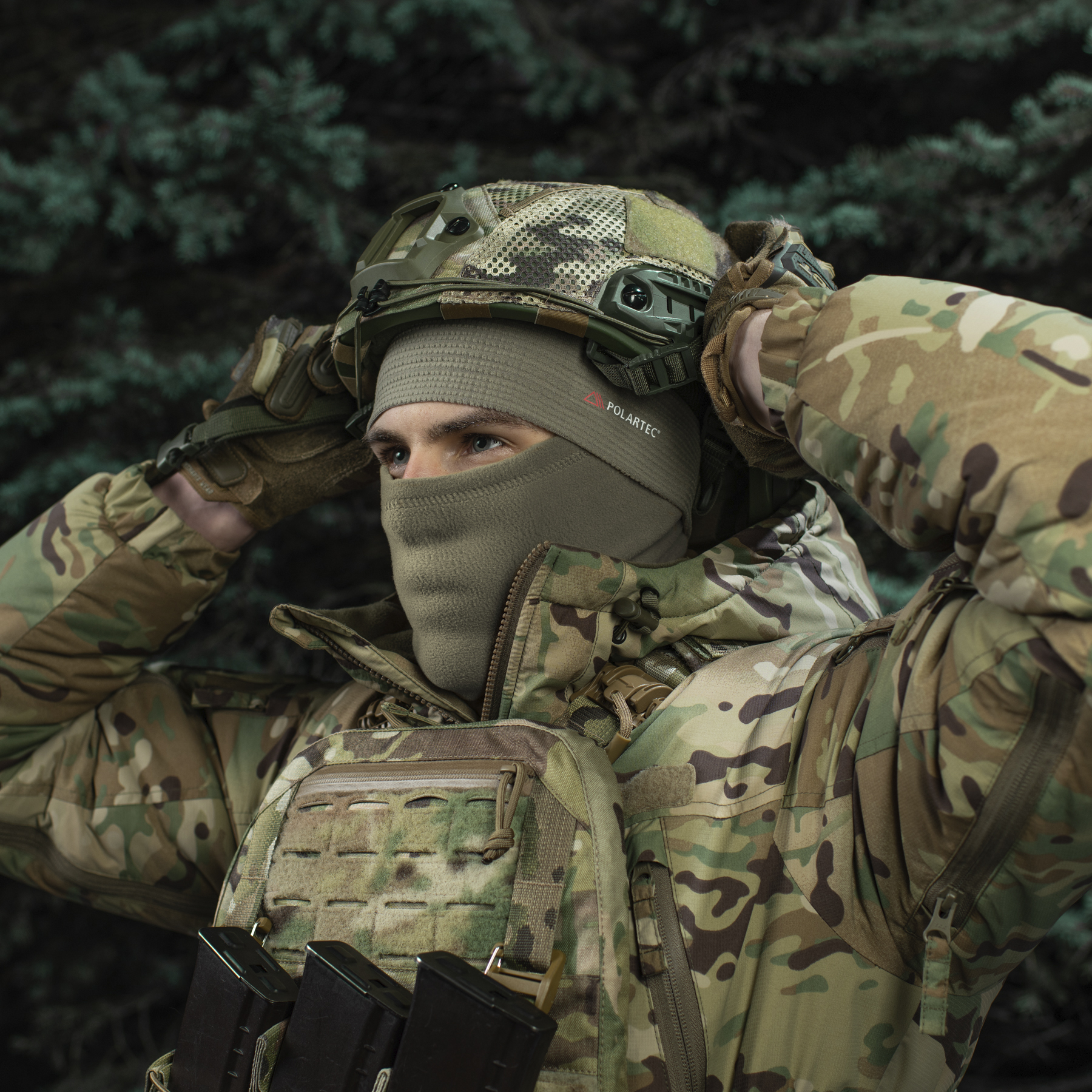 M-Tac шапка-подшлемник Polartec Tan — 15