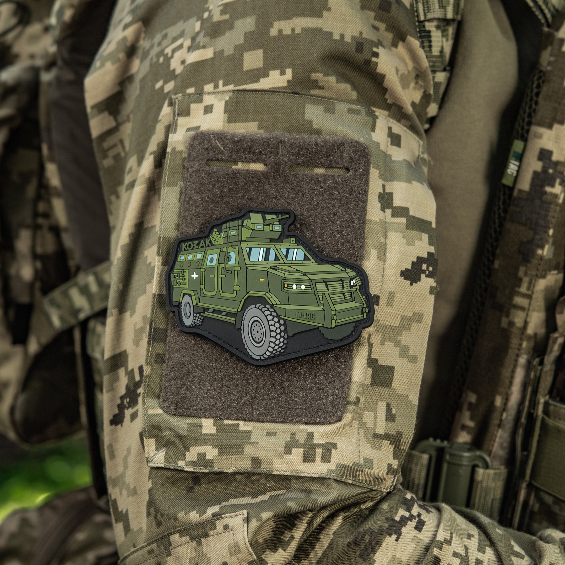M-Tac нашивка Козак (PVC) — 15