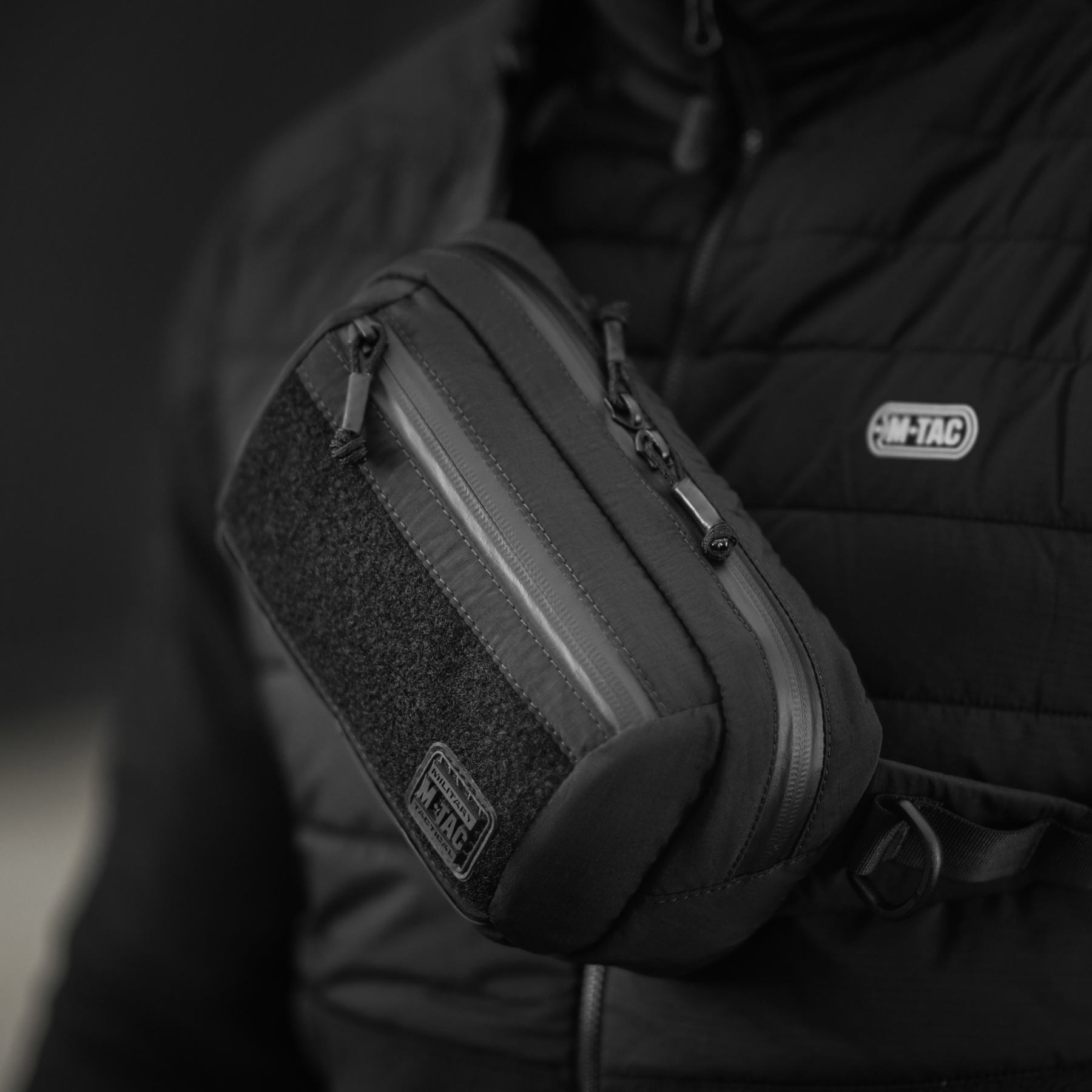 M-Tac сумка City Waist Bag с липучкой Lite-NR Elite Black — 14