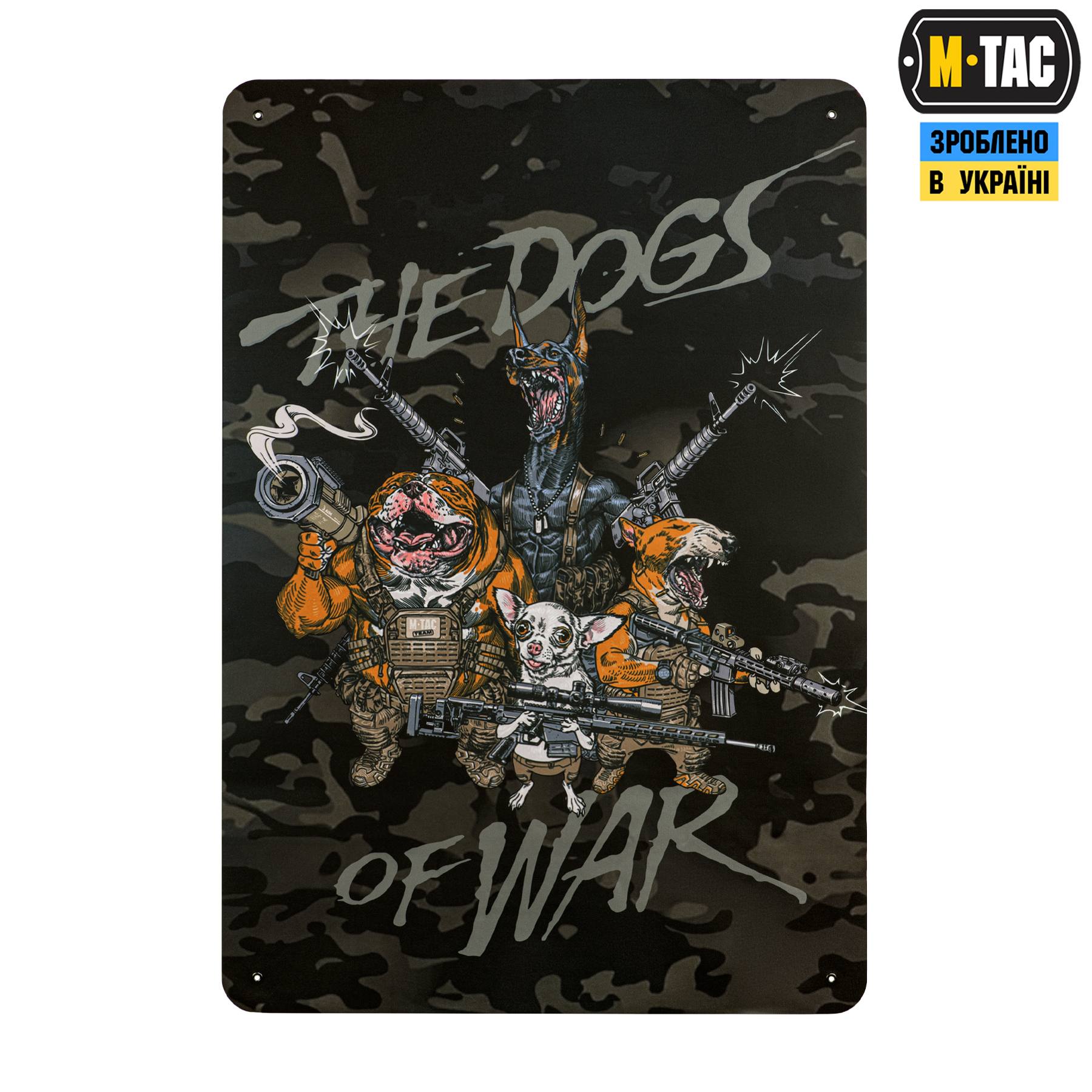 M-Tac панель для нашивок Rex team 900x1300 Black MC — 3