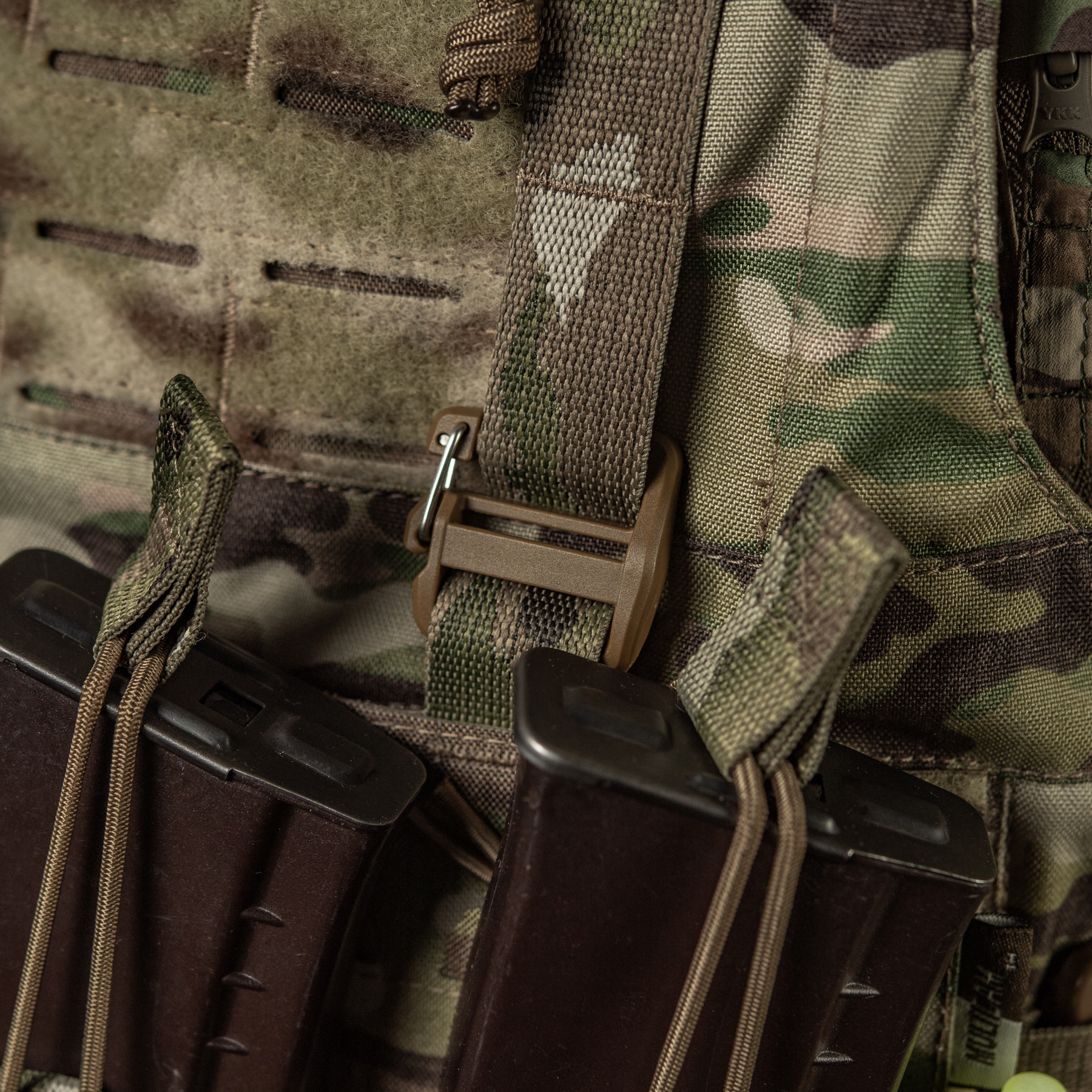M-Tac передняя панель для чехла бронежилета Sturm на 4 магазина Multicam — 13