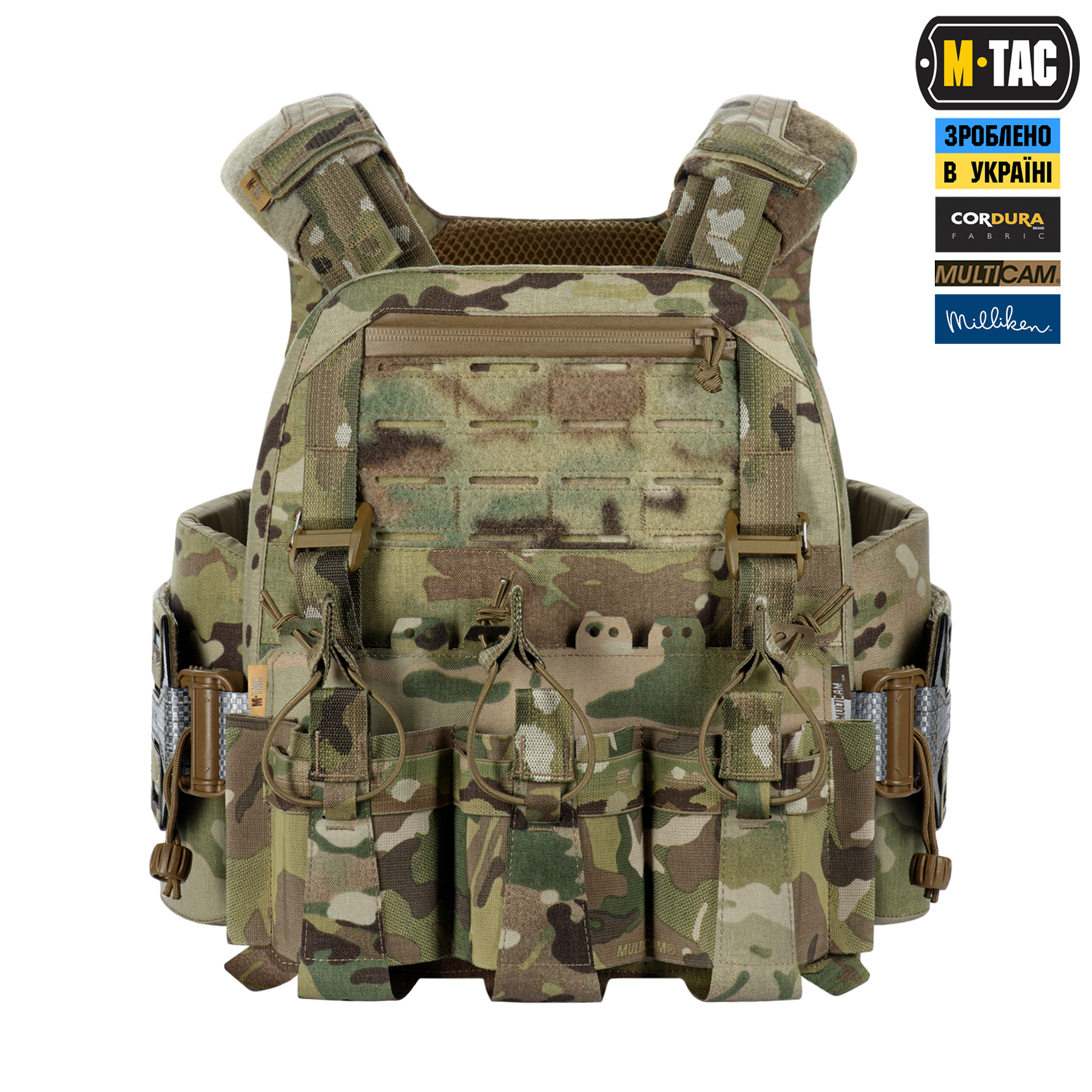 M-Tac плитоноска Cuirass Tiger Elite (розмір плити М) Multicam — 3