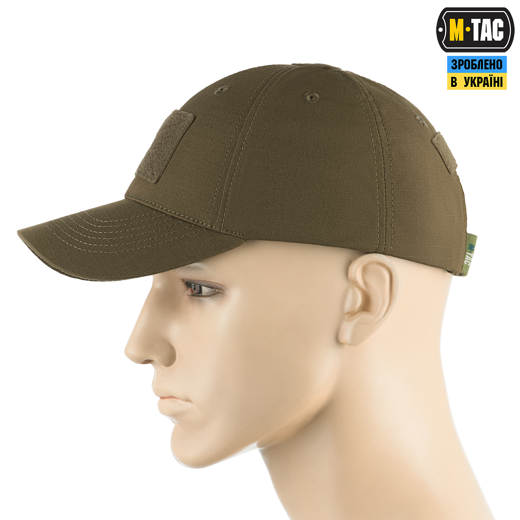 M-Tac бейсболка тактическая Elite Flex рип-стоп Dark Olive — 3