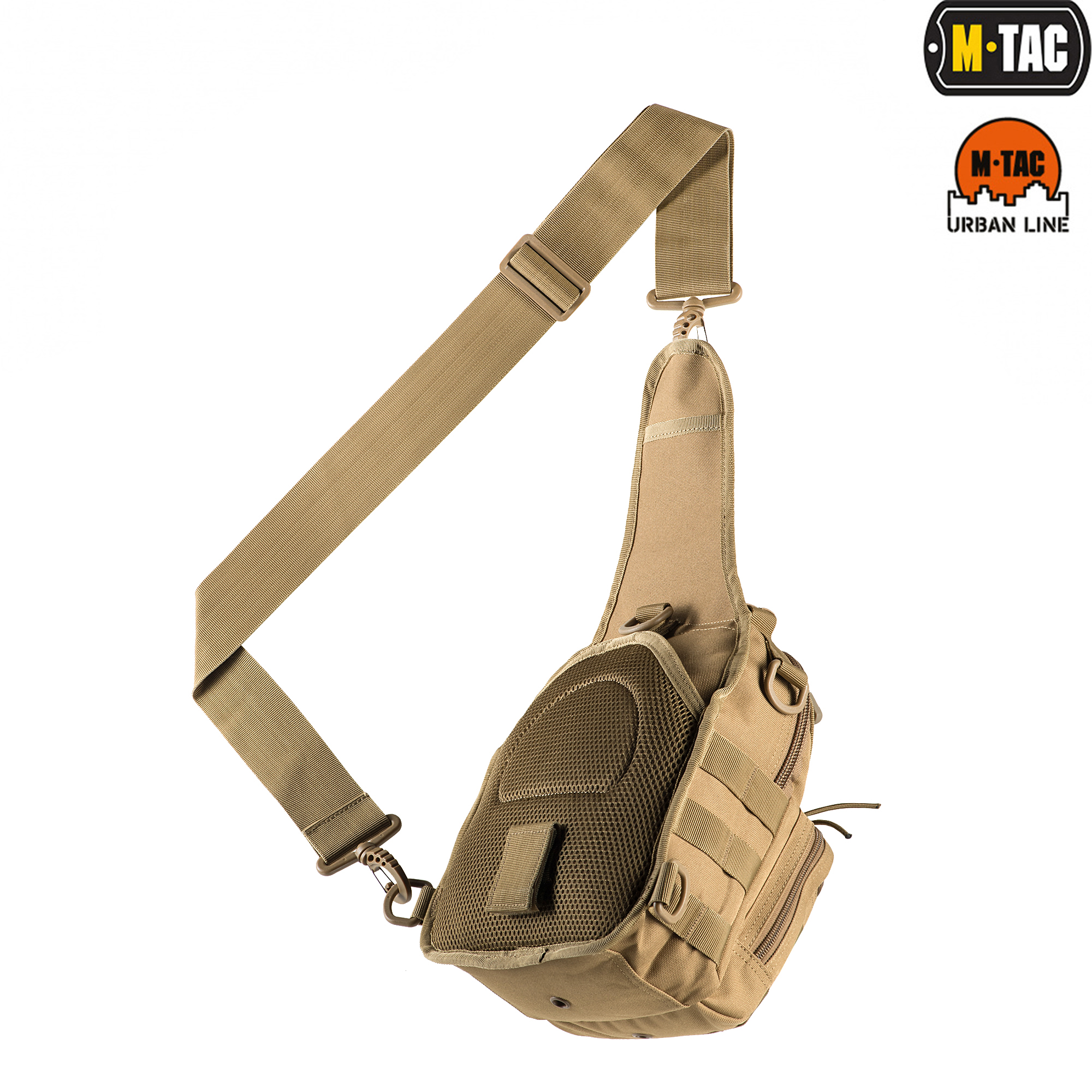 M-Tac сумка Urban Line City Patrol Carabiner Bag Coyote — 3