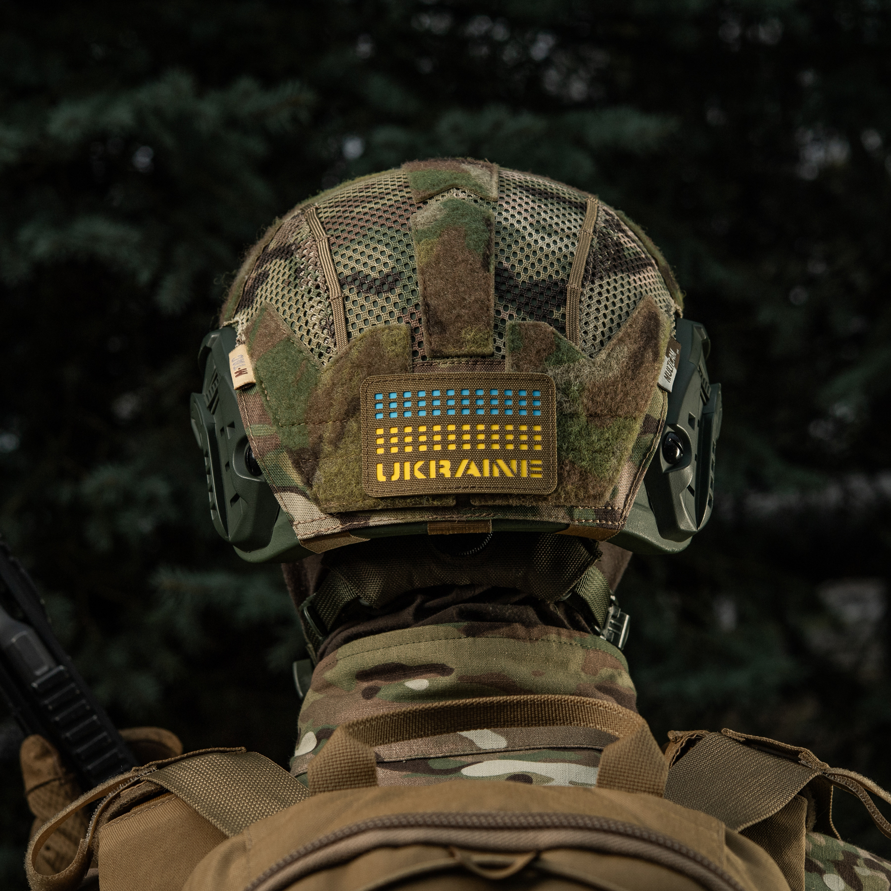 M-Tac нашивка Ukraine Laser Cut Coyote/Yellow/Blue/GID — 17