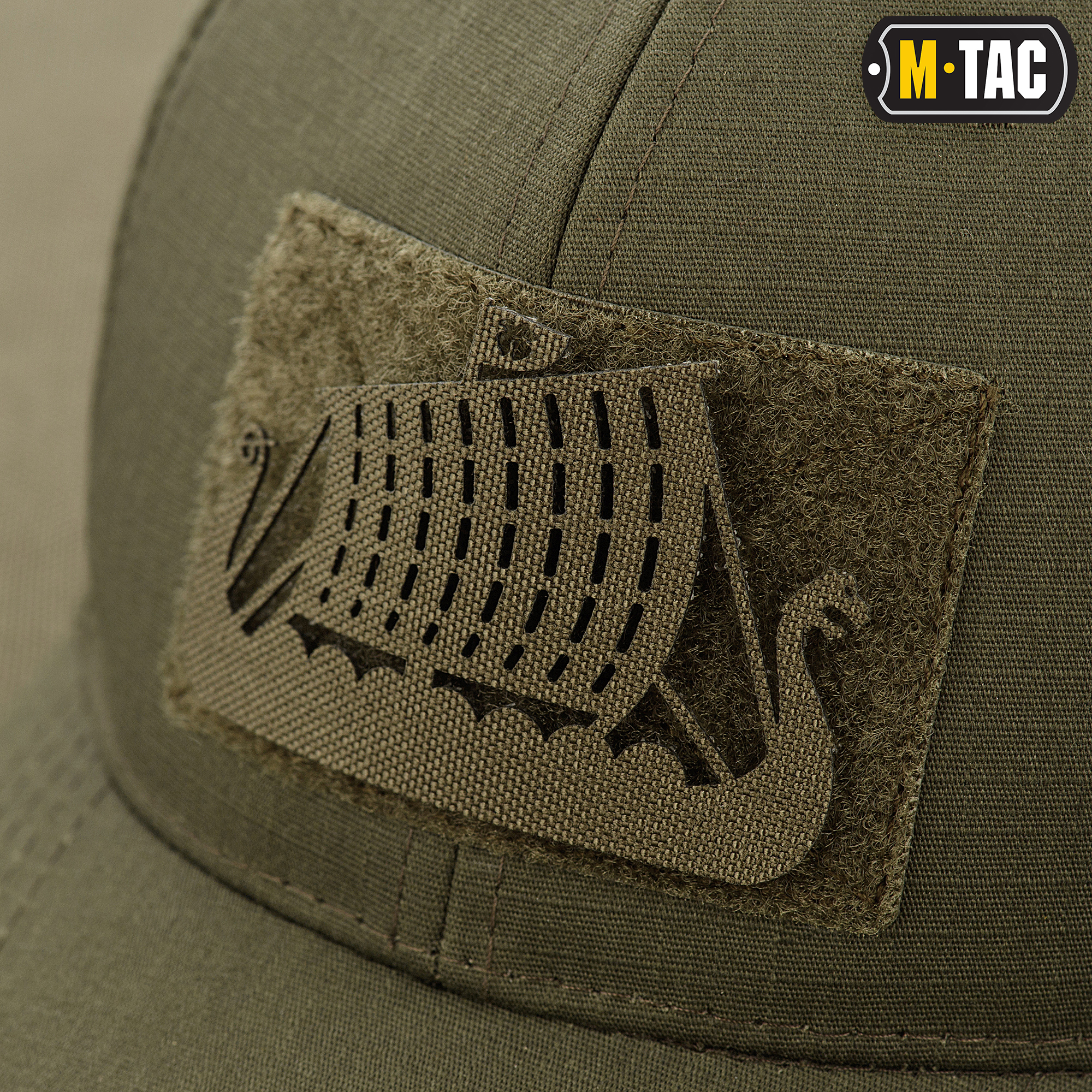 M-Tac нашивка Драккар сквозная Laser Cut Ranger Green — 4