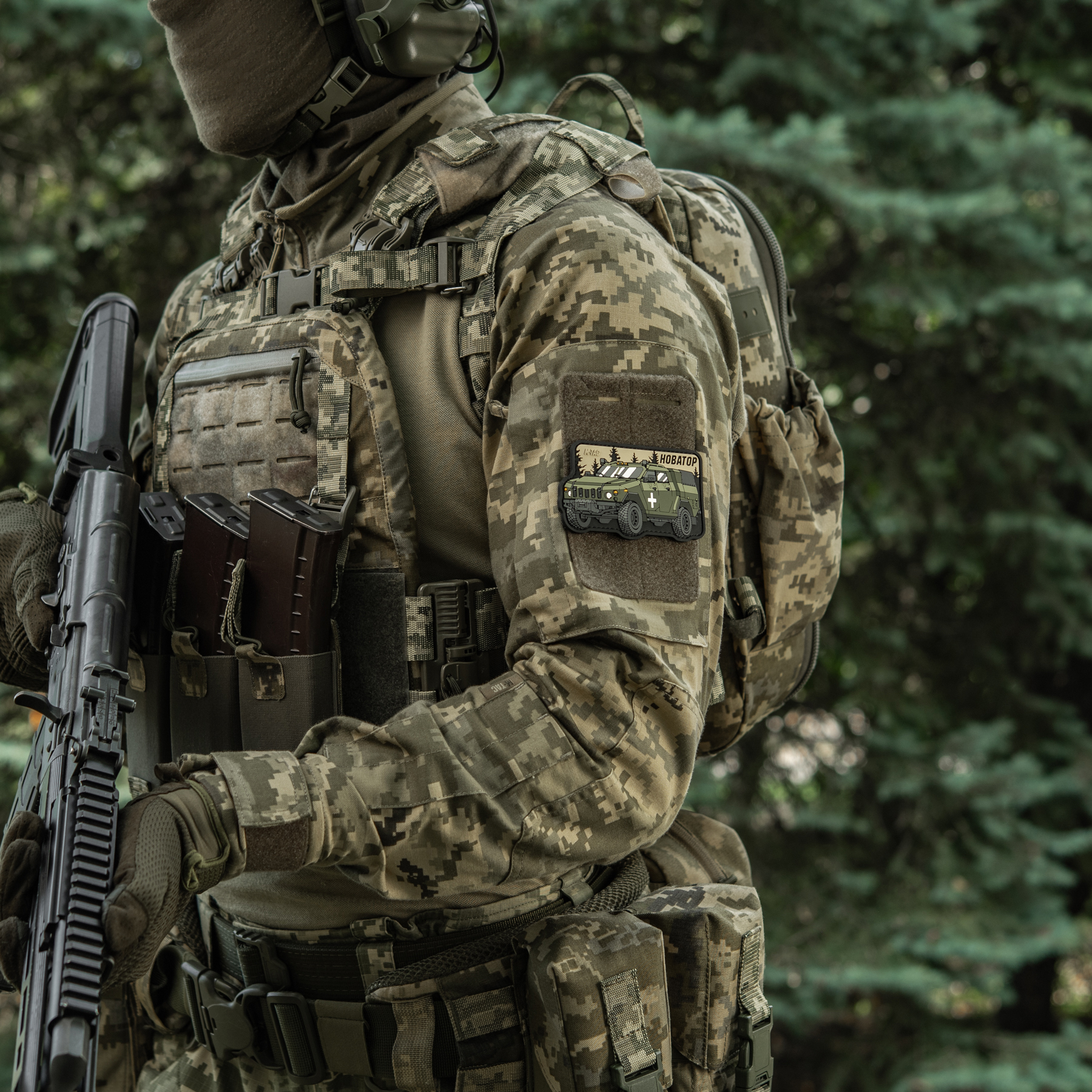 M-Tac нашивка Новатор (PVC) — 12
