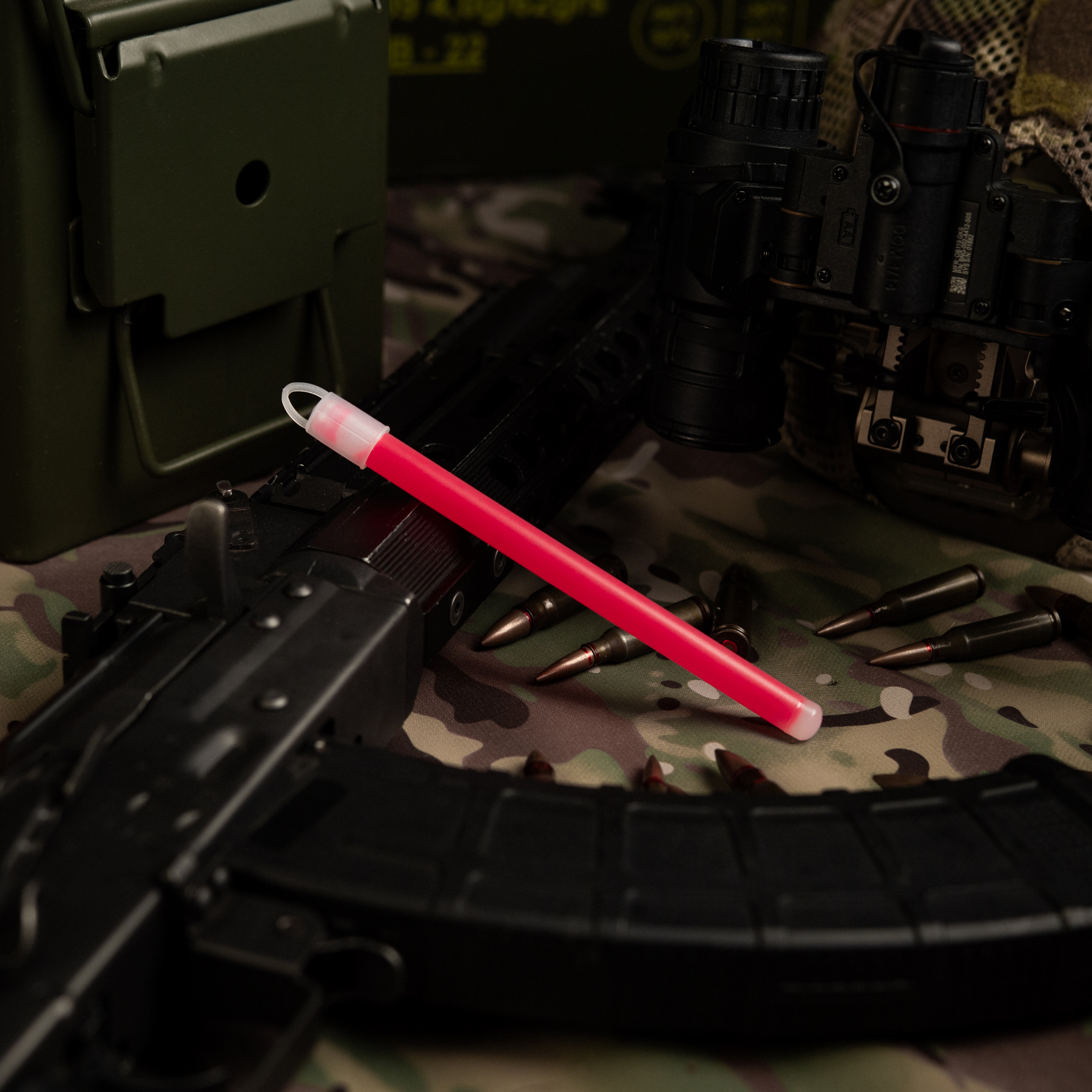 M-Tac химсвет 15 см красный — 17