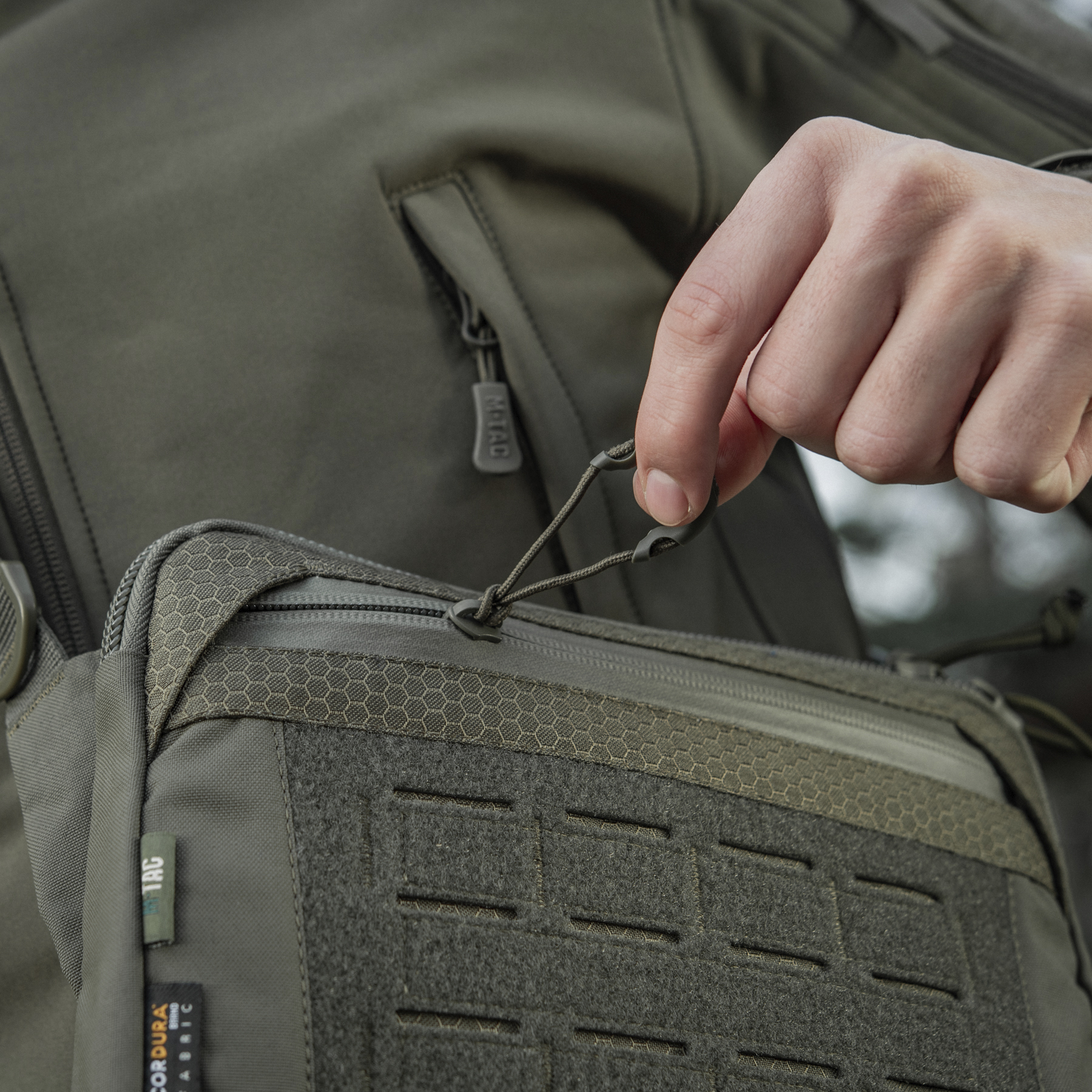 M-Tac сумка Admin Bag Elite с липучкой Ranger Green — 14